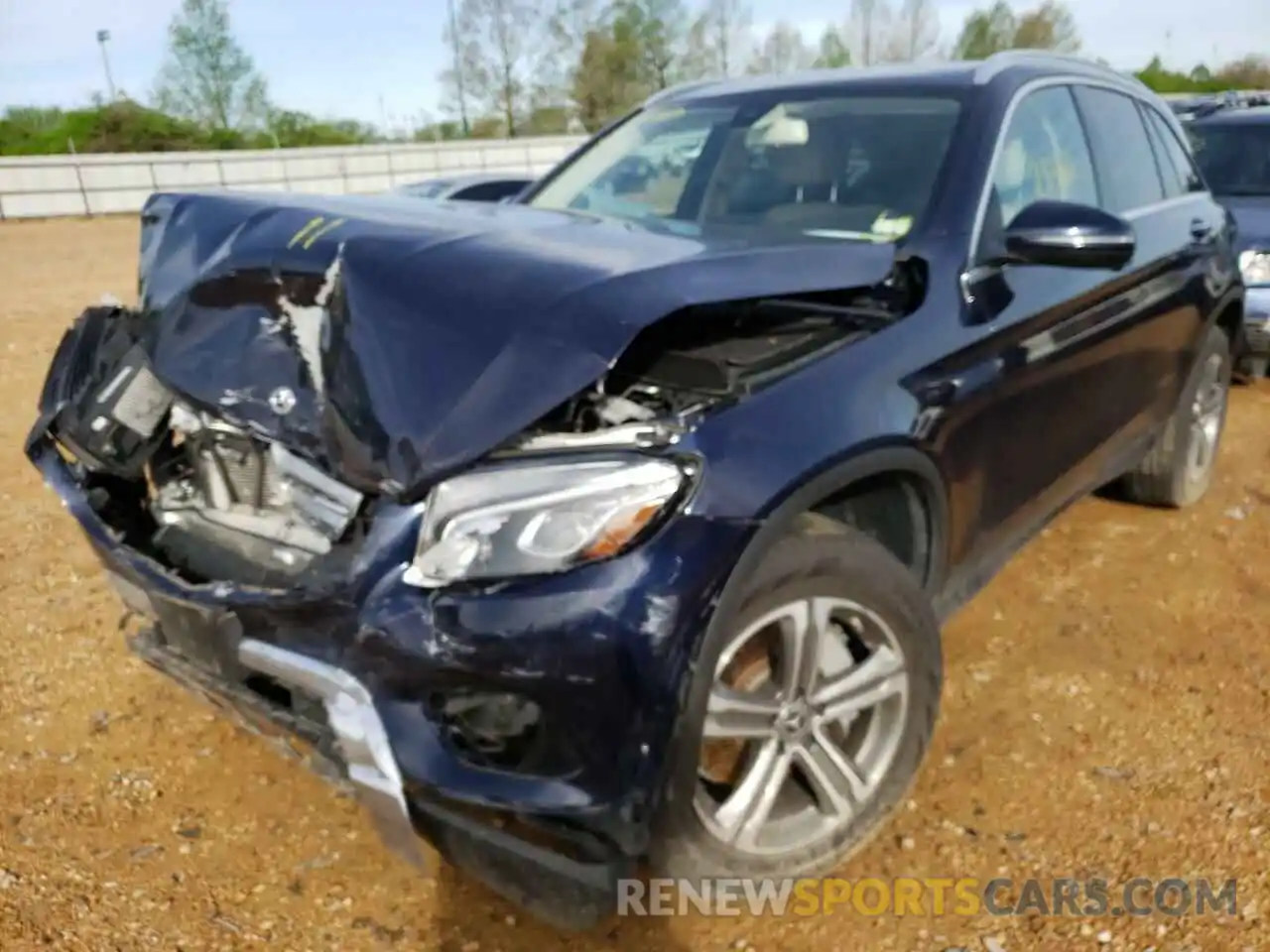 2 Photograph of a damaged car WDC0G4KB9K1001866 MERCEDES-BENZ GLC-CLASS 2019