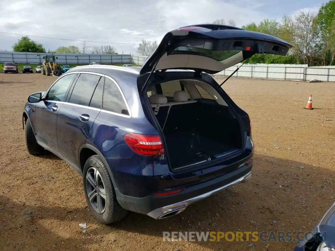 3 Photograph of a damaged car WDC0G4KB9K1001866 MERCEDES-BENZ GLC-CLASS 2019