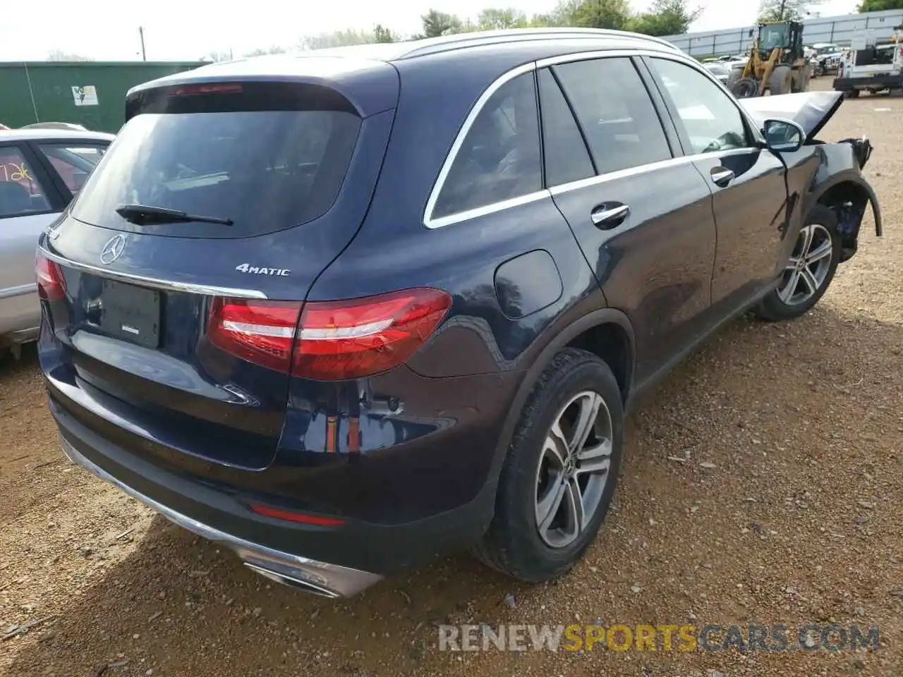 4 Photograph of a damaged car WDC0G4KB9K1001866 MERCEDES-BENZ GLC-CLASS 2019