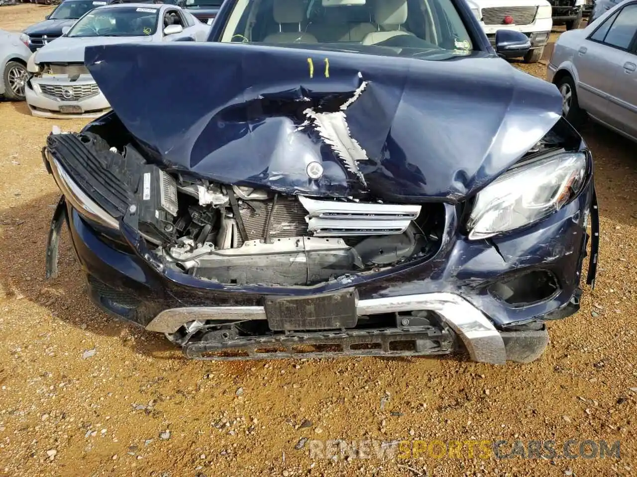 9 Photograph of a damaged car WDC0G4KB9K1001866 MERCEDES-BENZ GLC-CLASS 2019