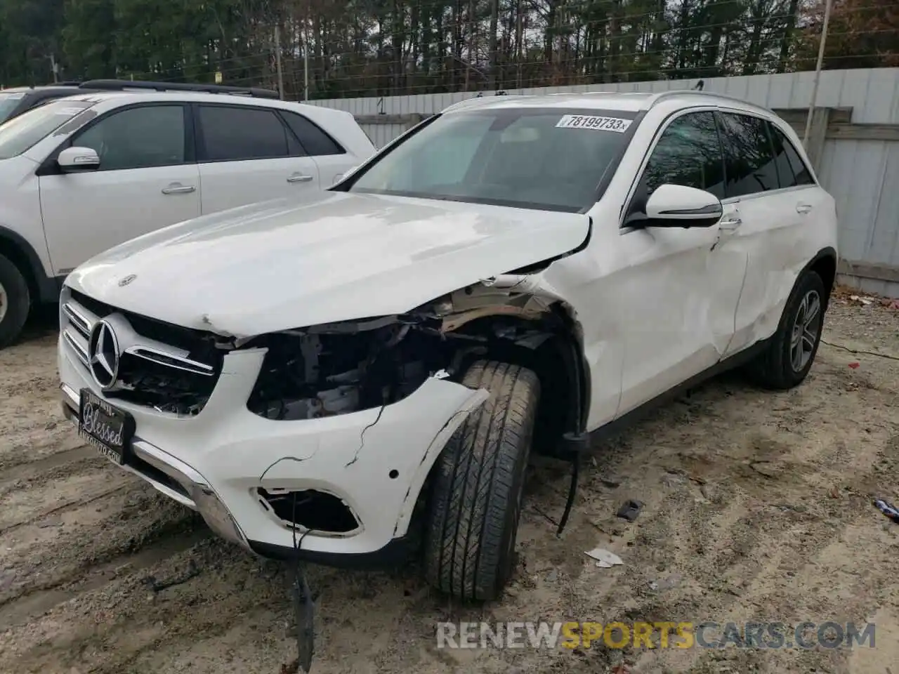 1 Photograph of a damaged car WDC0G4KB9KF618901 MERCEDES-BENZ GLC-CLASS 2019