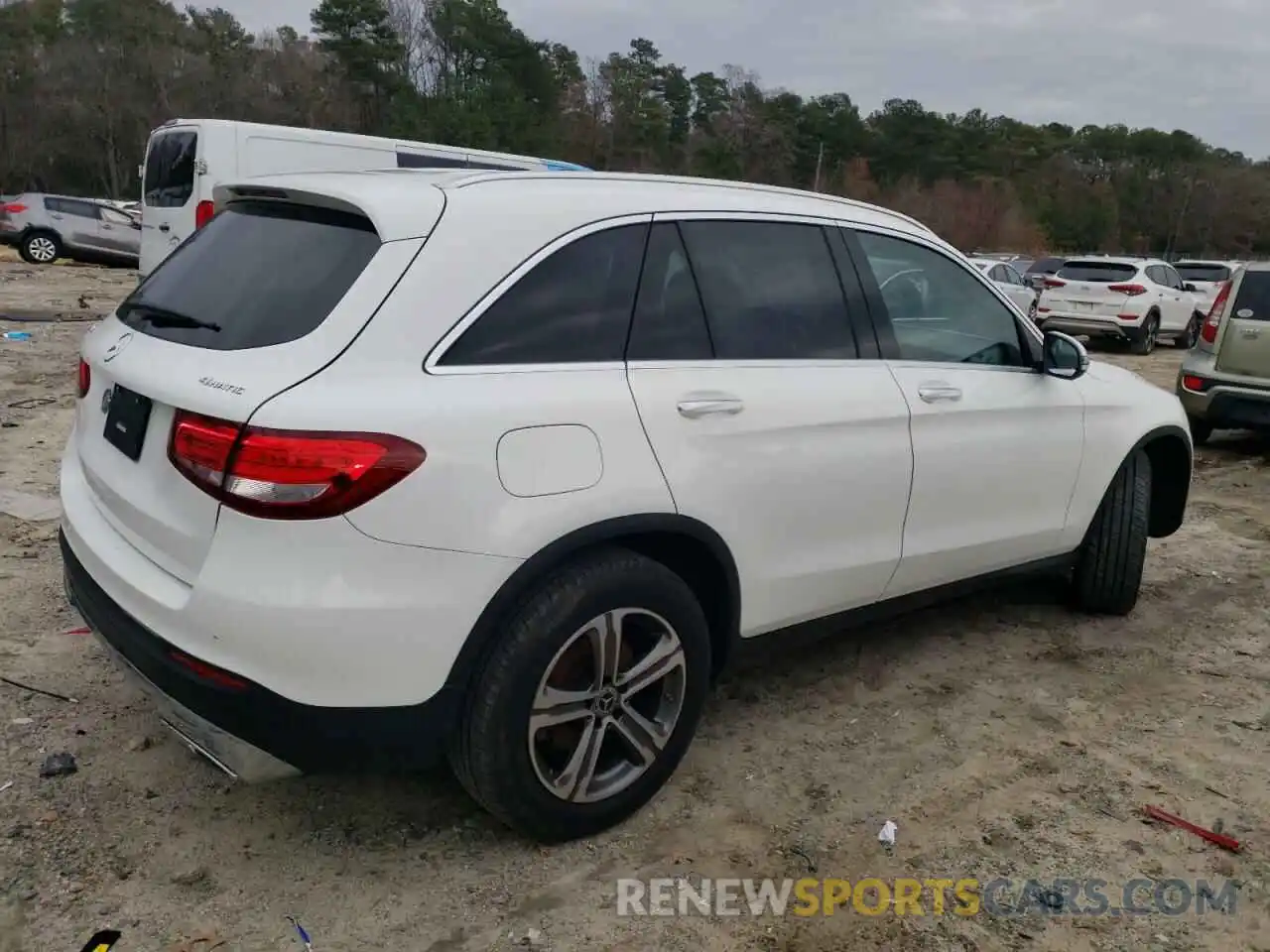 3 Photograph of a damaged car WDC0G4KB9KF618901 MERCEDES-BENZ GLC-CLASS 2019