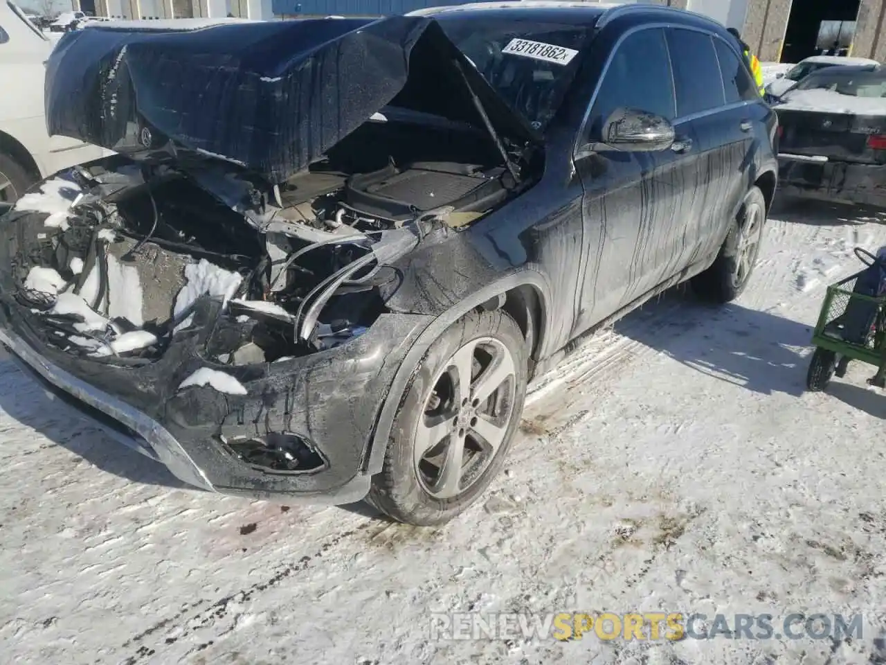 2 Photograph of a damaged car WDC0G4KB9KF620731 MERCEDES-BENZ GLC-CLASS 2019