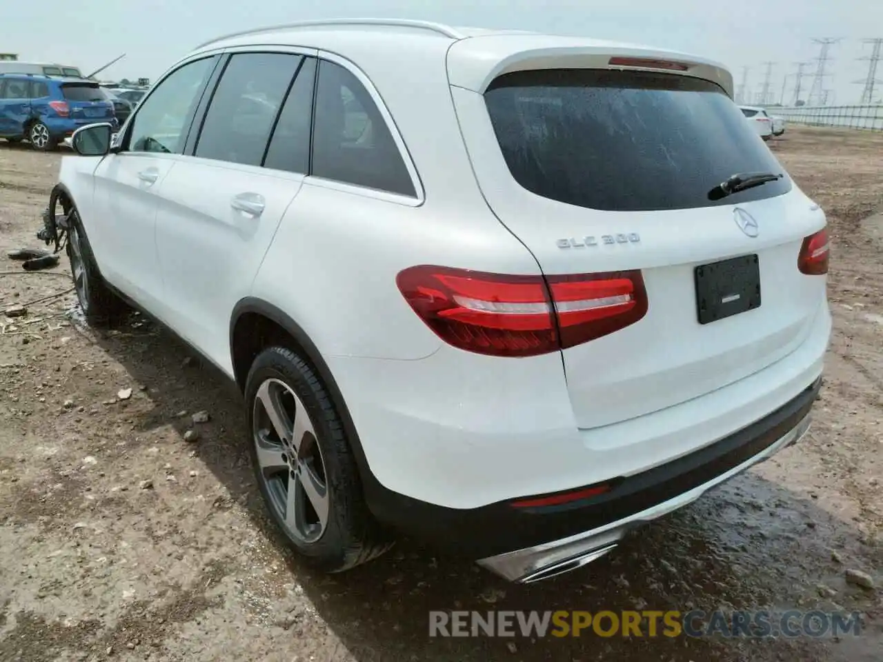 3 Photograph of a damaged car WDC0G4KB9KF660355 MERCEDES-BENZ GLC-CLASS 2019