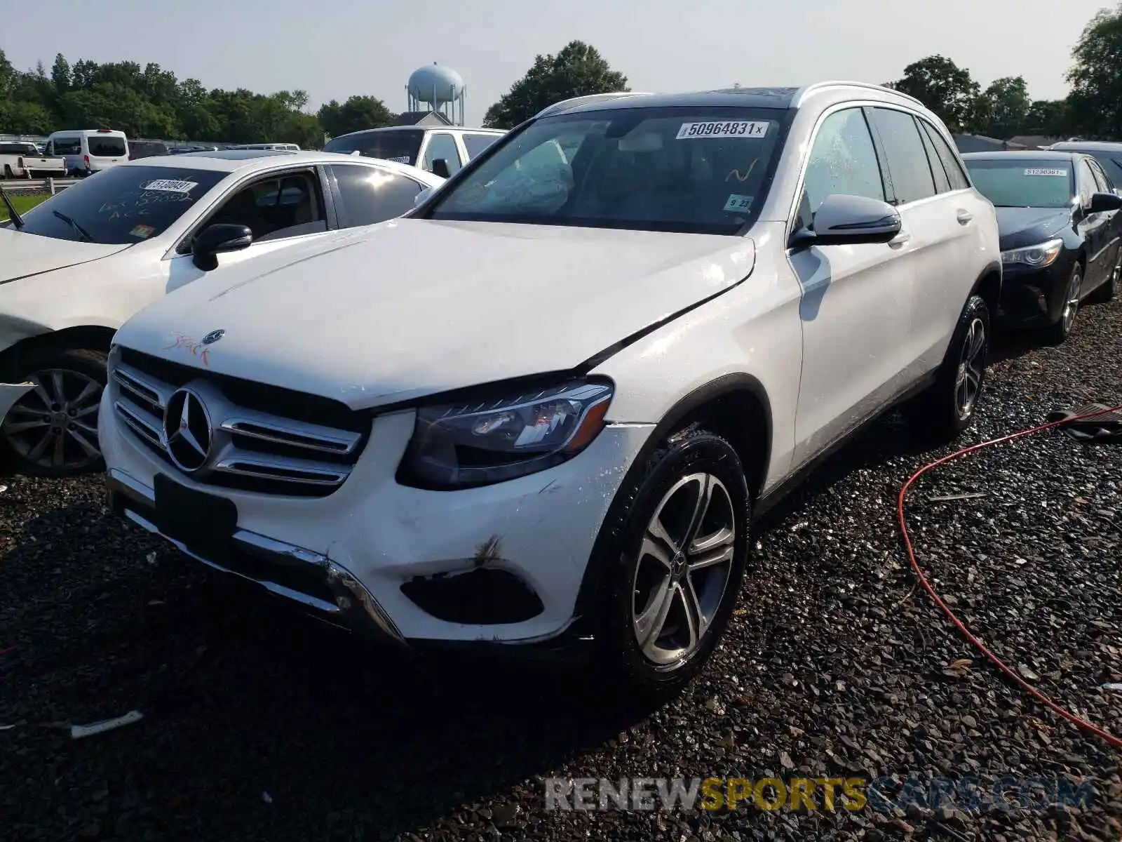 2 Photograph of a damaged car WDC0G4KB9KV130196 MERCEDES-BENZ GLC-CLASS 2019