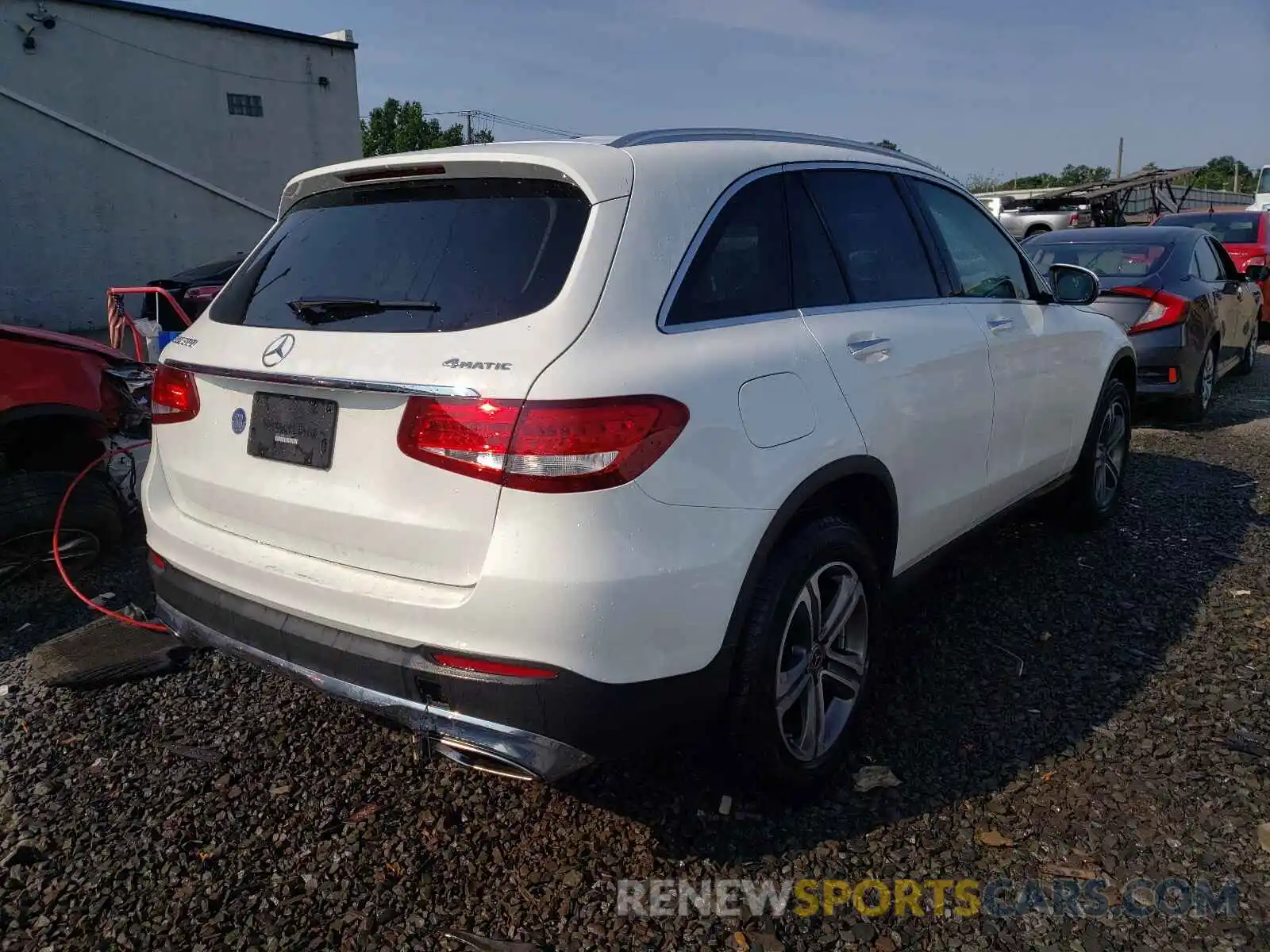 4 Photograph of a damaged car WDC0G4KB9KV130196 MERCEDES-BENZ GLC-CLASS 2019