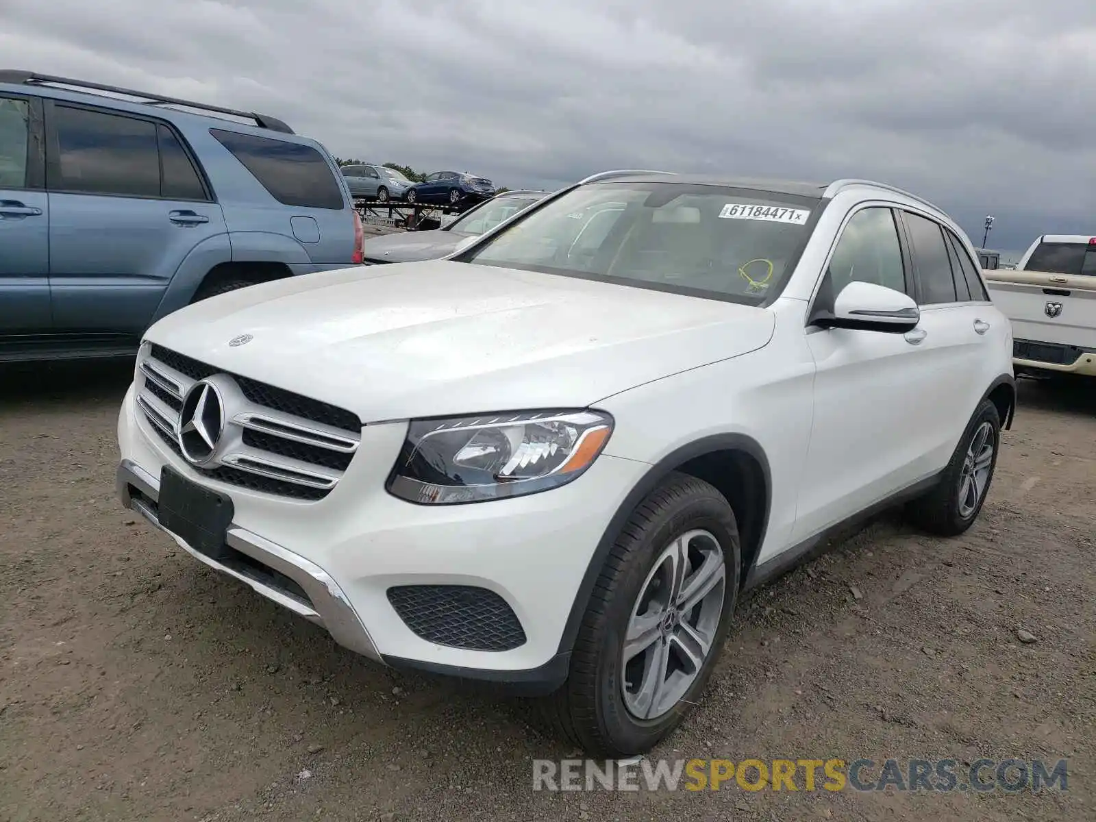 2 Photograph of a damaged car WDC0G4KB9KV130621 MERCEDES-BENZ GLC-CLASS 2019