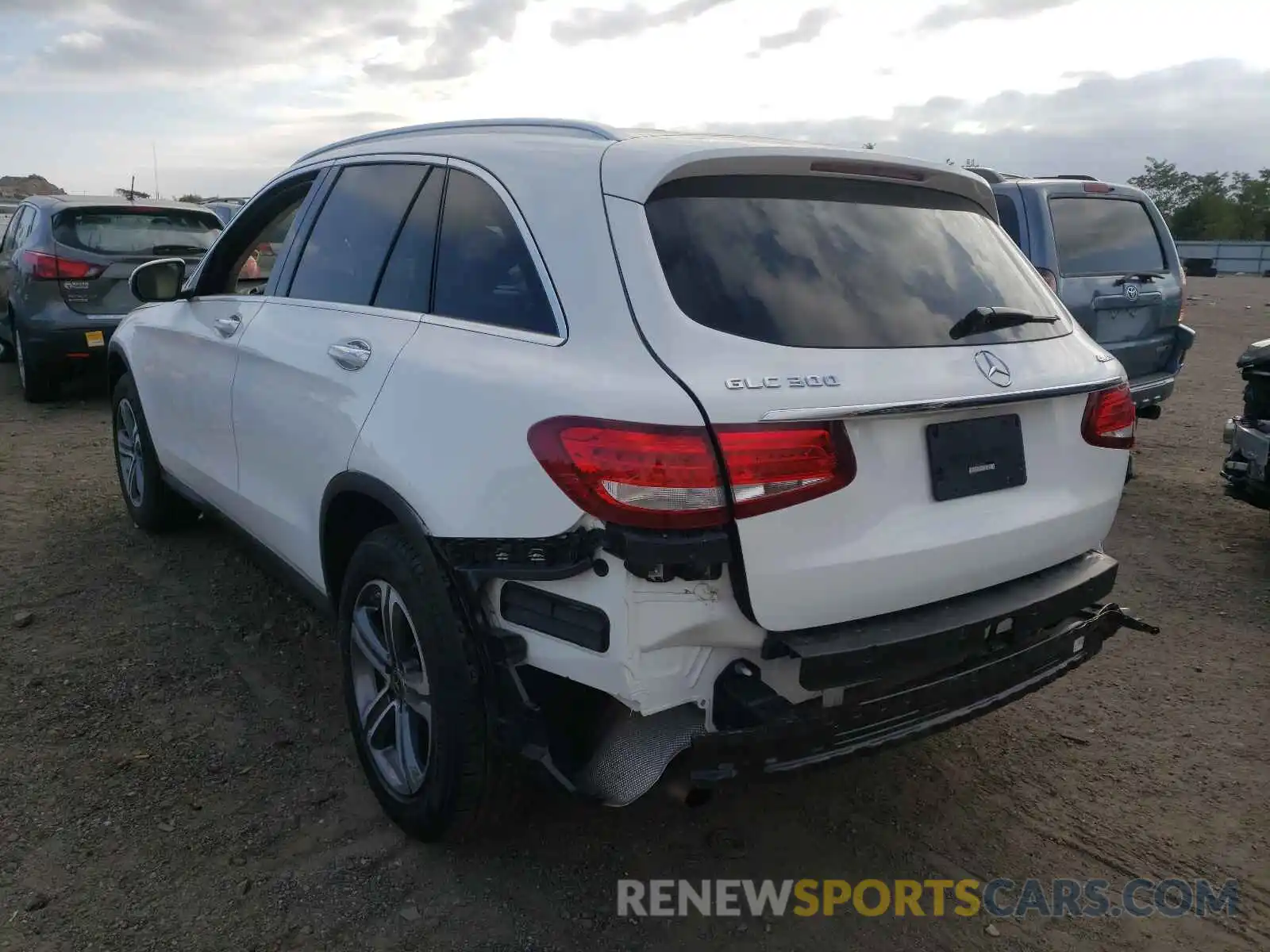 3 Photograph of a damaged car WDC0G4KB9KV130621 MERCEDES-BENZ GLC-CLASS 2019