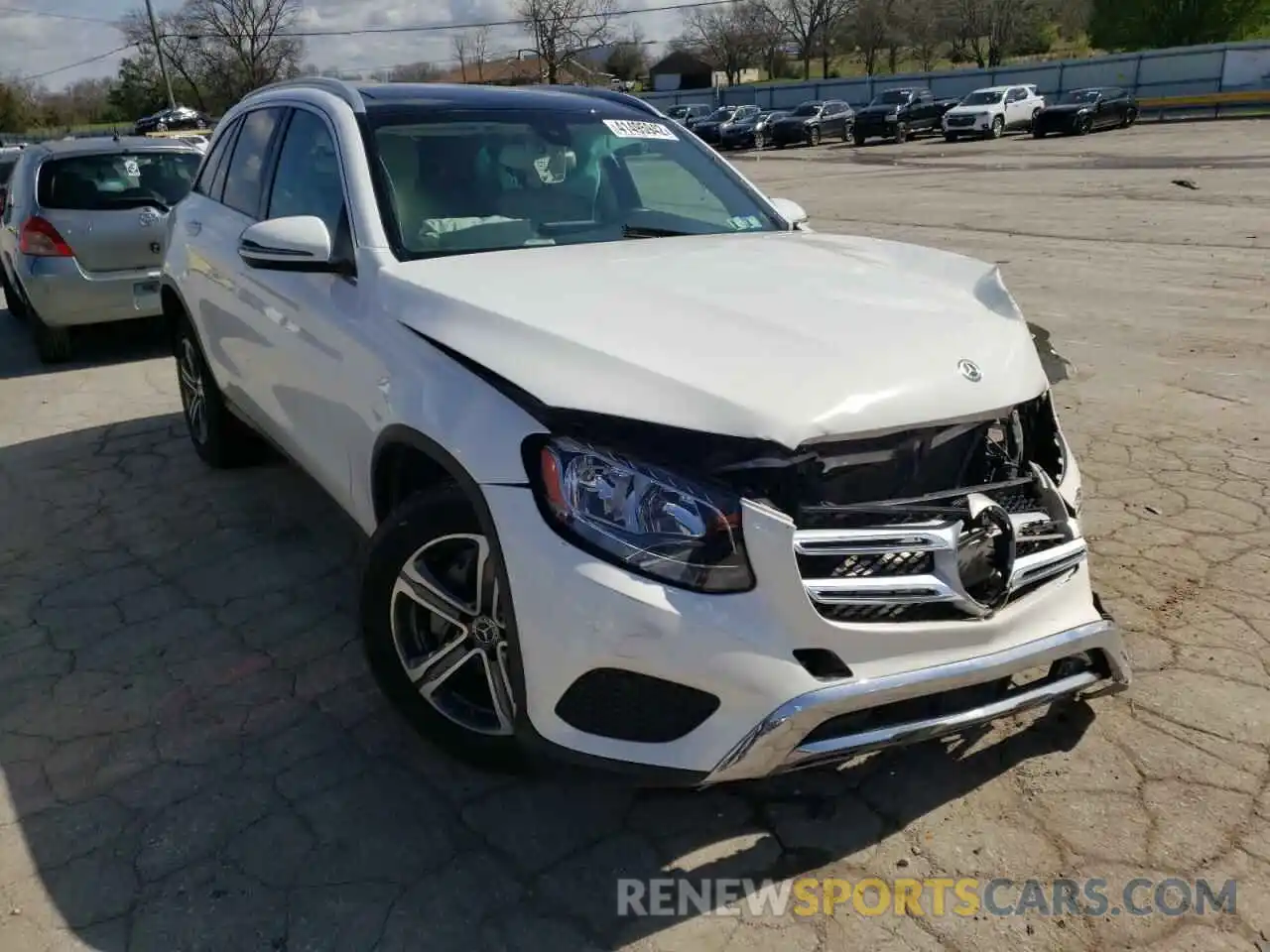 1 Photograph of a damaged car WDC0G4KB9KV131302 MERCEDES-BENZ GLC-CLASS 2019