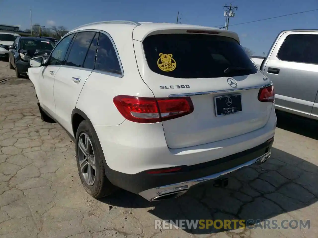 3 Photograph of a damaged car WDC0G4KB9KV131302 MERCEDES-BENZ GLC-CLASS 2019