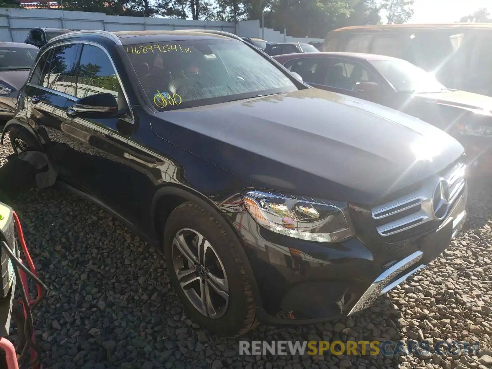 1 Photograph of a damaged car WDC0G4KB9KV133342 MERCEDES-BENZ GLC-CLASS 2019