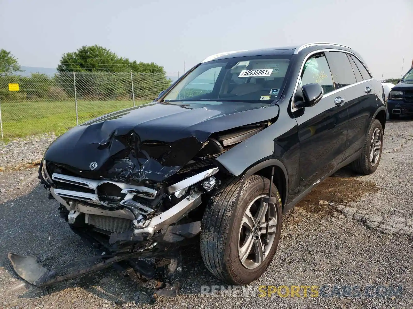 2 Photograph of a damaged car WDC0G4KB9KV134782 MERCEDES-BENZ GLC-CLASS 2019