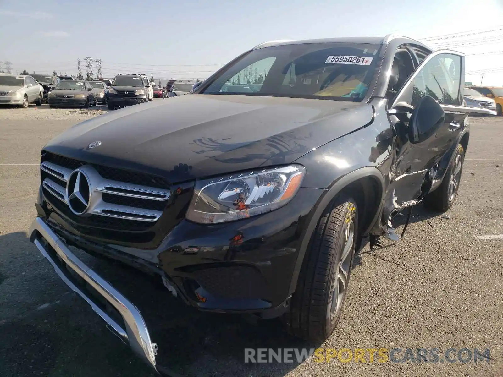 2 Photograph of a damaged car WDC0G4KB9KV136080 MERCEDES-BENZ GLC-CLASS 2019