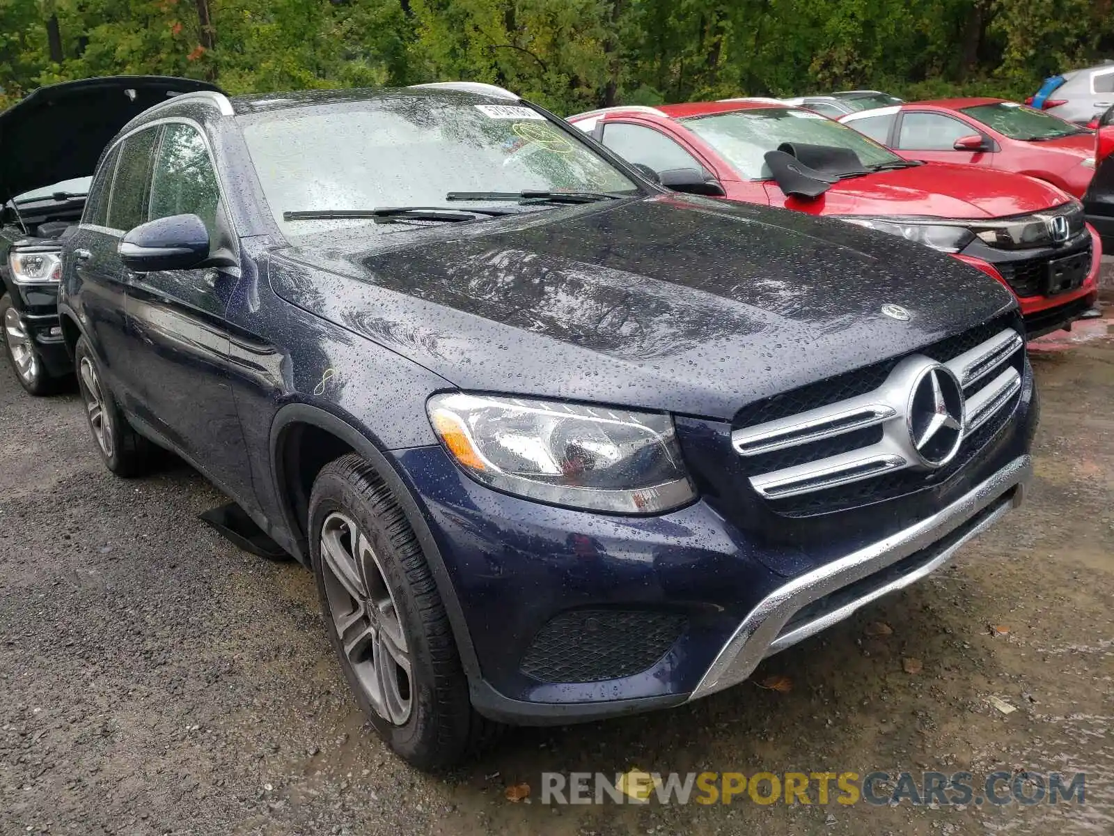 1 Photograph of a damaged car WDC0G4KB9KV137777 MERCEDES-BENZ GLC-CLASS 2019