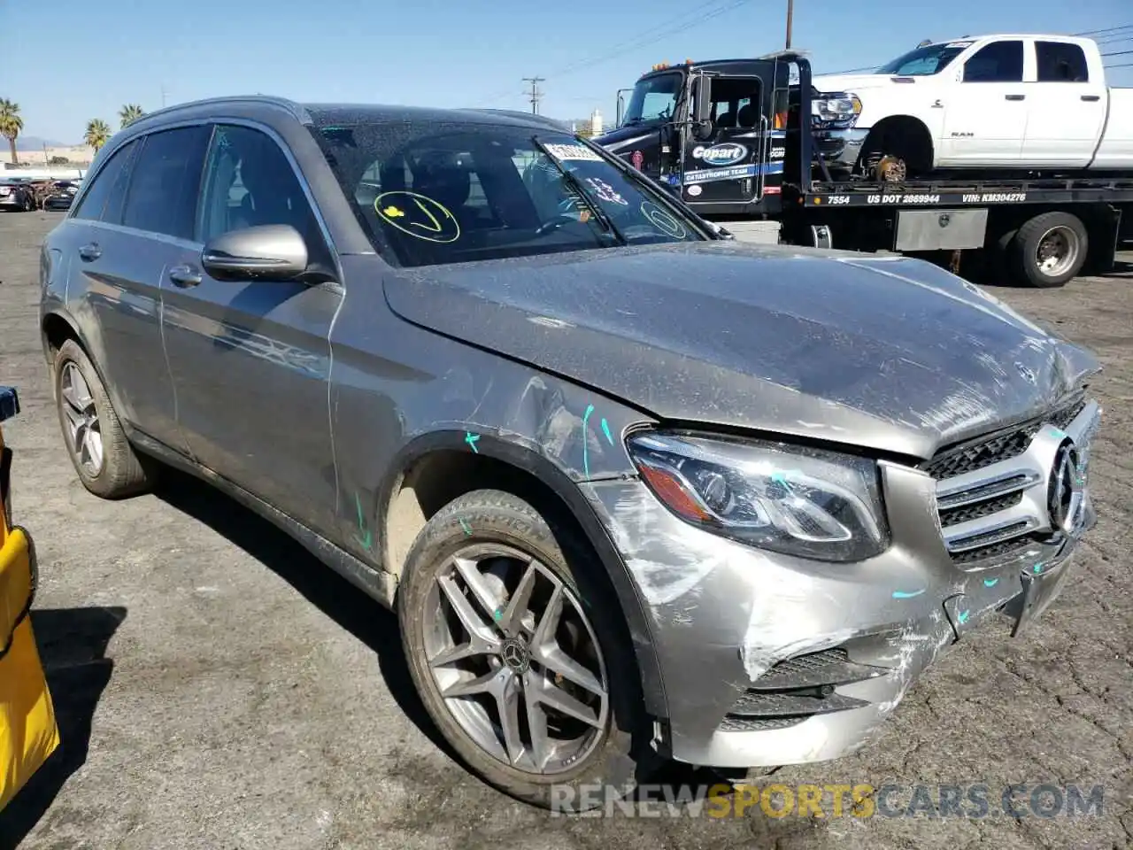 1 Photograph of a damaged car WDC0G4KB9KV148763 MERCEDES-BENZ GLC-CLASS 2019