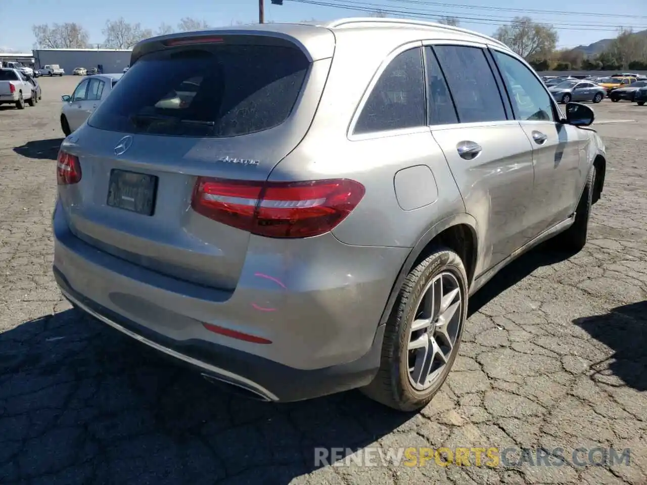 4 Фотография поврежденного автомобиля WDC0G4KB9KV148763 MERCEDES-BENZ GLC-CLASS 2019