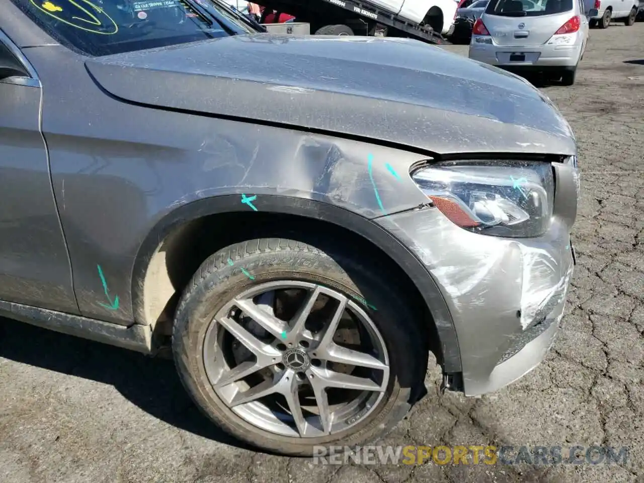 9 Photograph of a damaged car WDC0G4KB9KV148763 MERCEDES-BENZ GLC-CLASS 2019