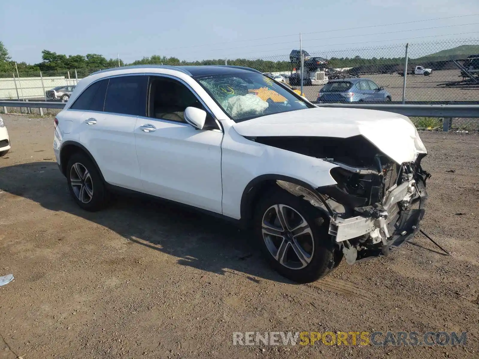 1 Photograph of a damaged car WDC0G4KB9KV164042 MERCEDES-BENZ GLC-CLASS 2019