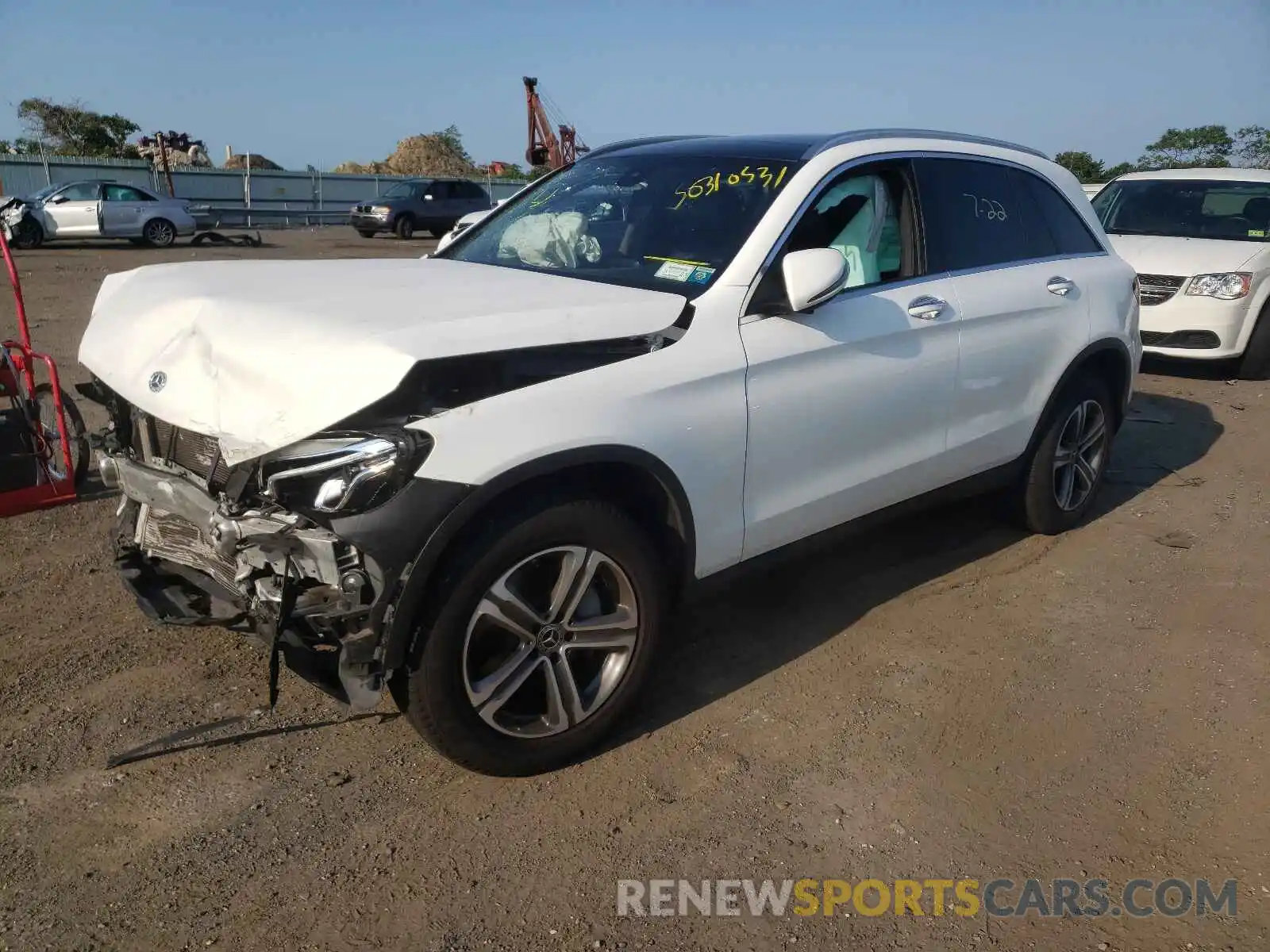 2 Photograph of a damaged car WDC0G4KB9KV164042 MERCEDES-BENZ GLC-CLASS 2019