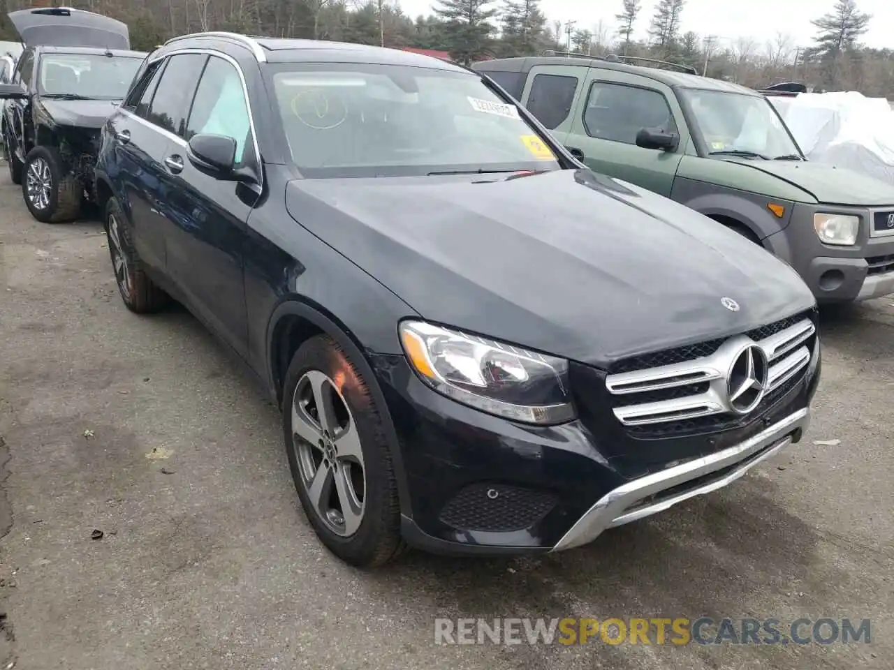 1 Photograph of a damaged car WDC0G4KB9KV189779 MERCEDES-BENZ GLC-CLASS 2019