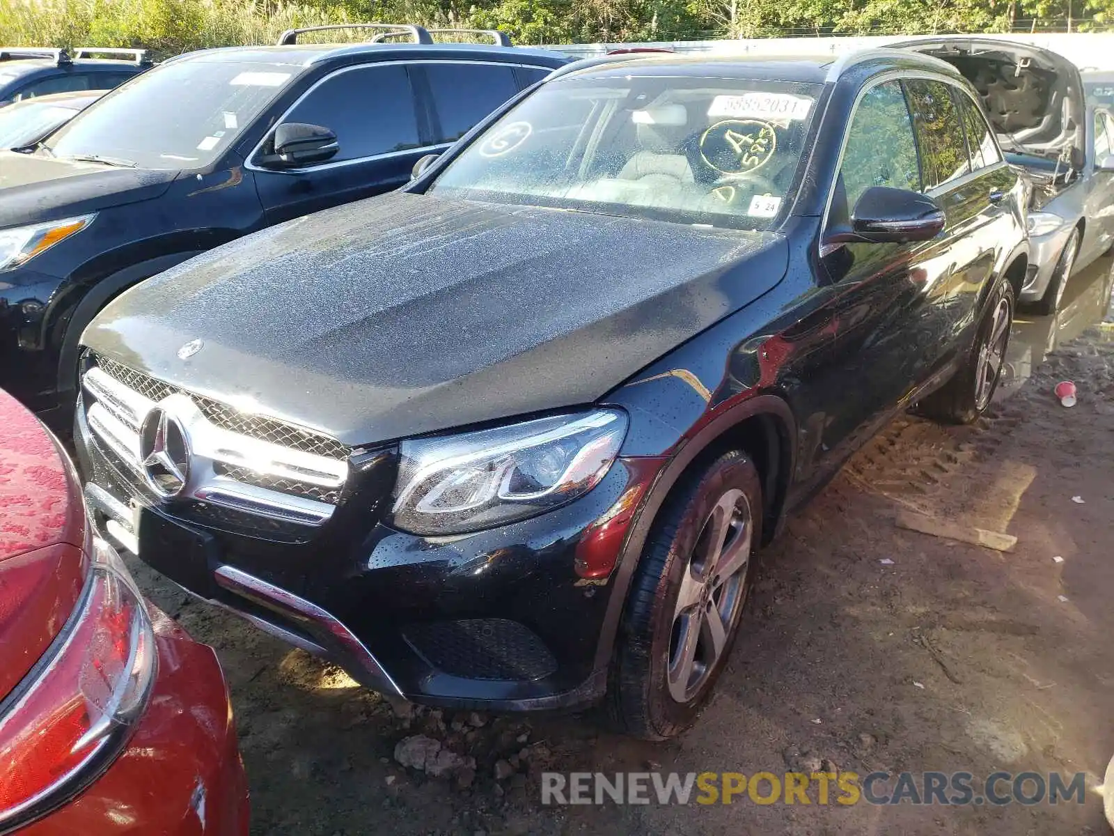 2 Photograph of a damaged car WDC0G4KBXK1001472 MERCEDES-BENZ GLC-CLASS 2019