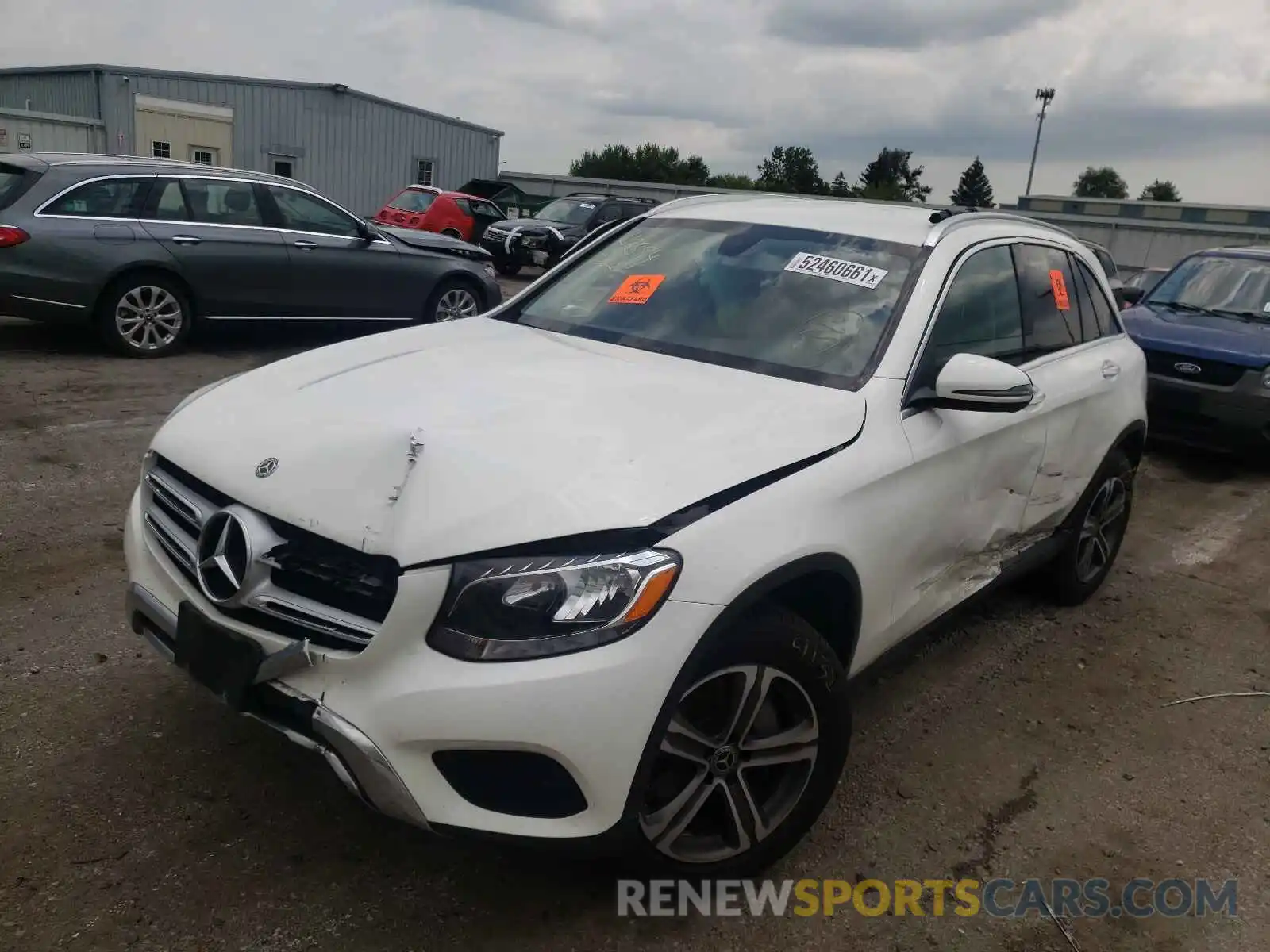 2 Photograph of a damaged car WDC0G4KBXK1005182 MERCEDES-BENZ GLC-CLASS 2019