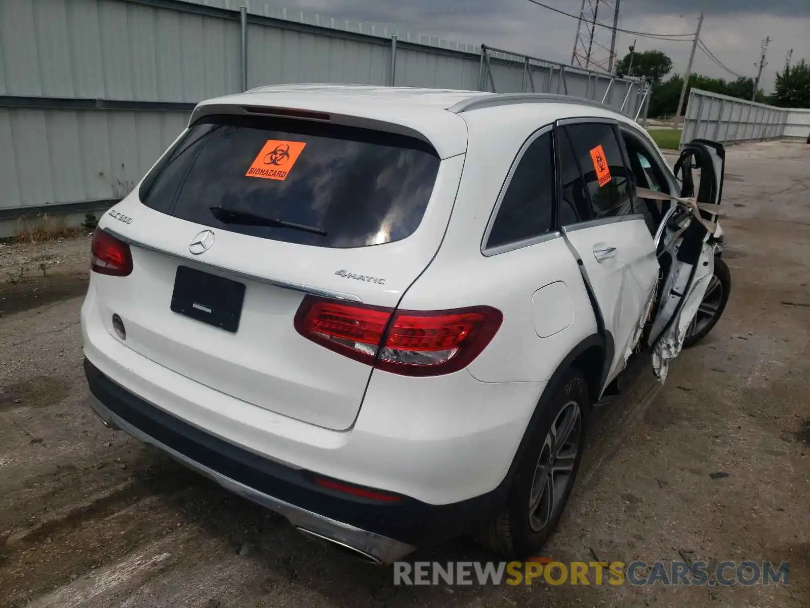 4 Photograph of a damaged car WDC0G4KBXK1005182 MERCEDES-BENZ GLC-CLASS 2019