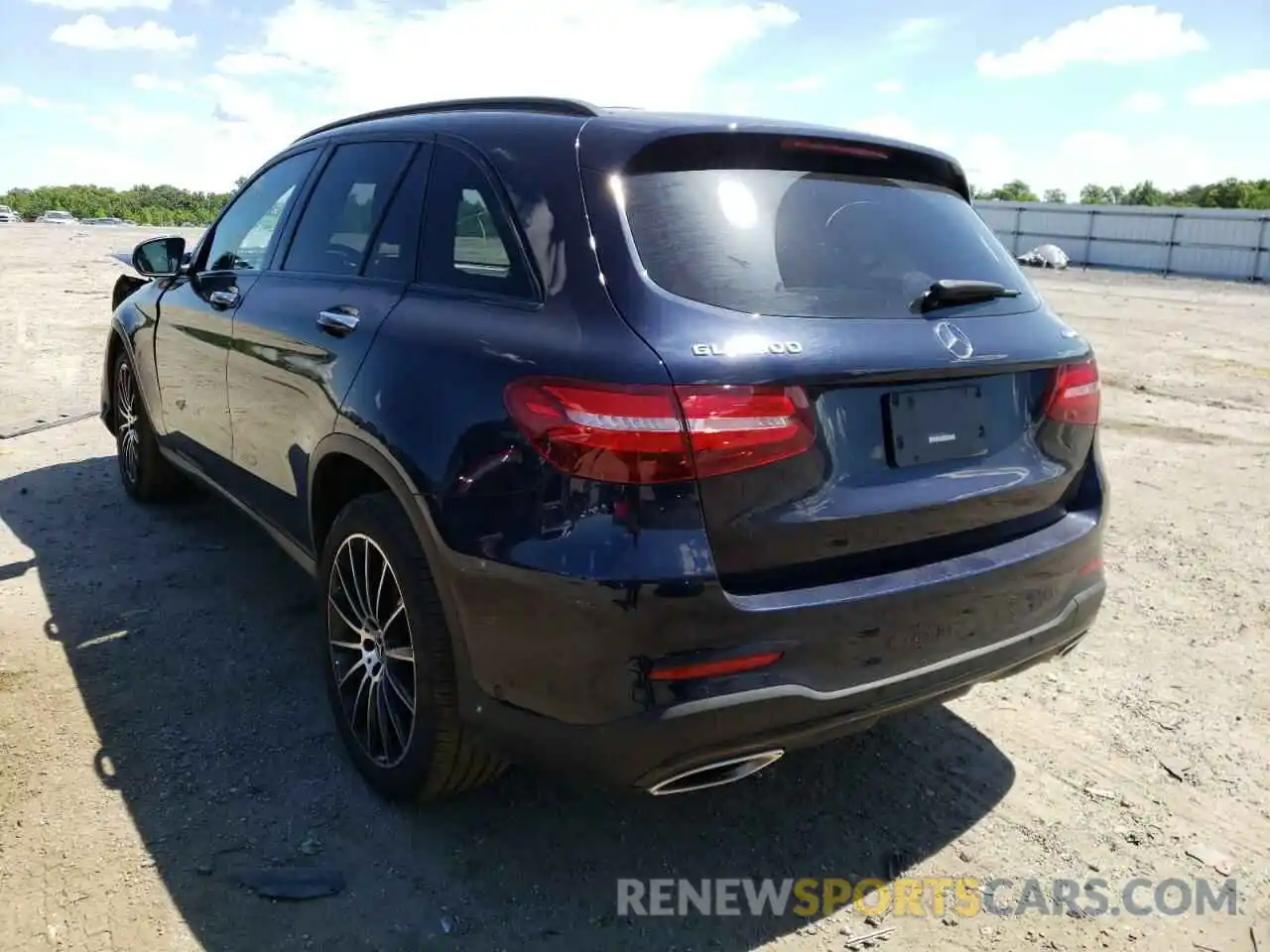 3 Photograph of a damaged car WDC0G4KBXKF593538 MERCEDES-BENZ GLC-CLASS 2019