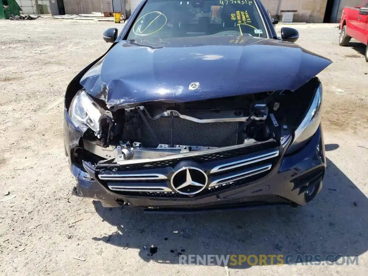 9 Photograph of a damaged car WDC0G4KBXKF593538 MERCEDES-BENZ GLC-CLASS 2019