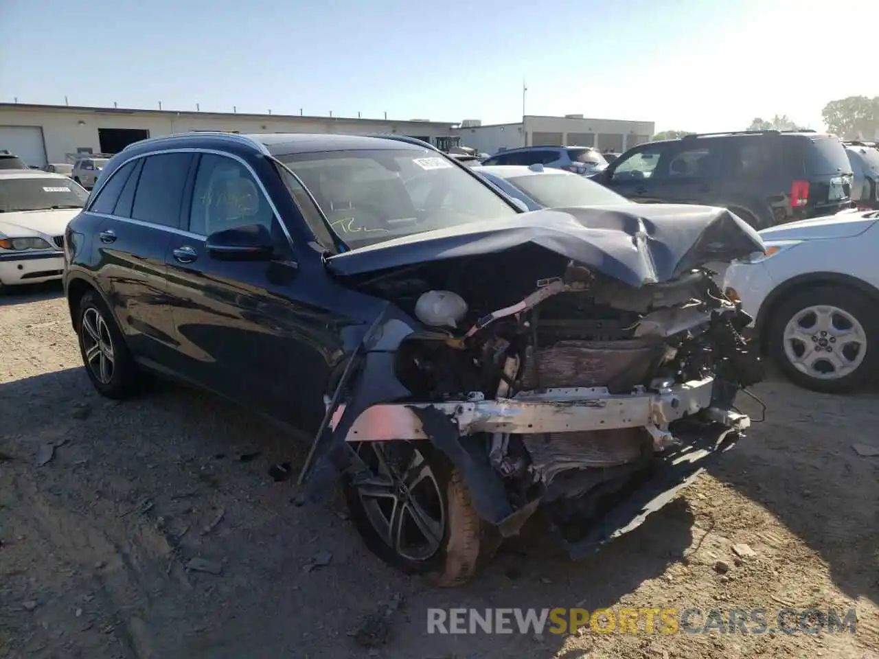 1 Photograph of a damaged car WDC0G4KBXKV133379 MERCEDES-BENZ GLC-CLASS 2019