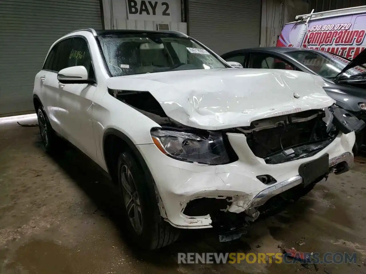 1 Photograph of a damaged car WDC0G4KBXKV133592 MERCEDES-BENZ GLC-CLASS 2019