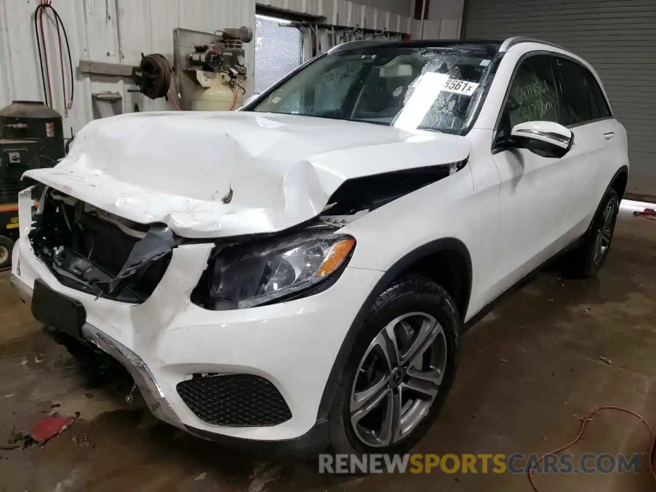 2 Photograph of a damaged car WDC0G4KBXKV133592 MERCEDES-BENZ GLC-CLASS 2019