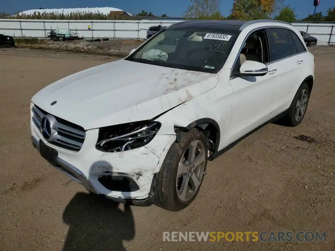 2 Photograph of a damaged car WDC0G4KBXKV150554 MERCEDES-BENZ GLC-CLASS 2019