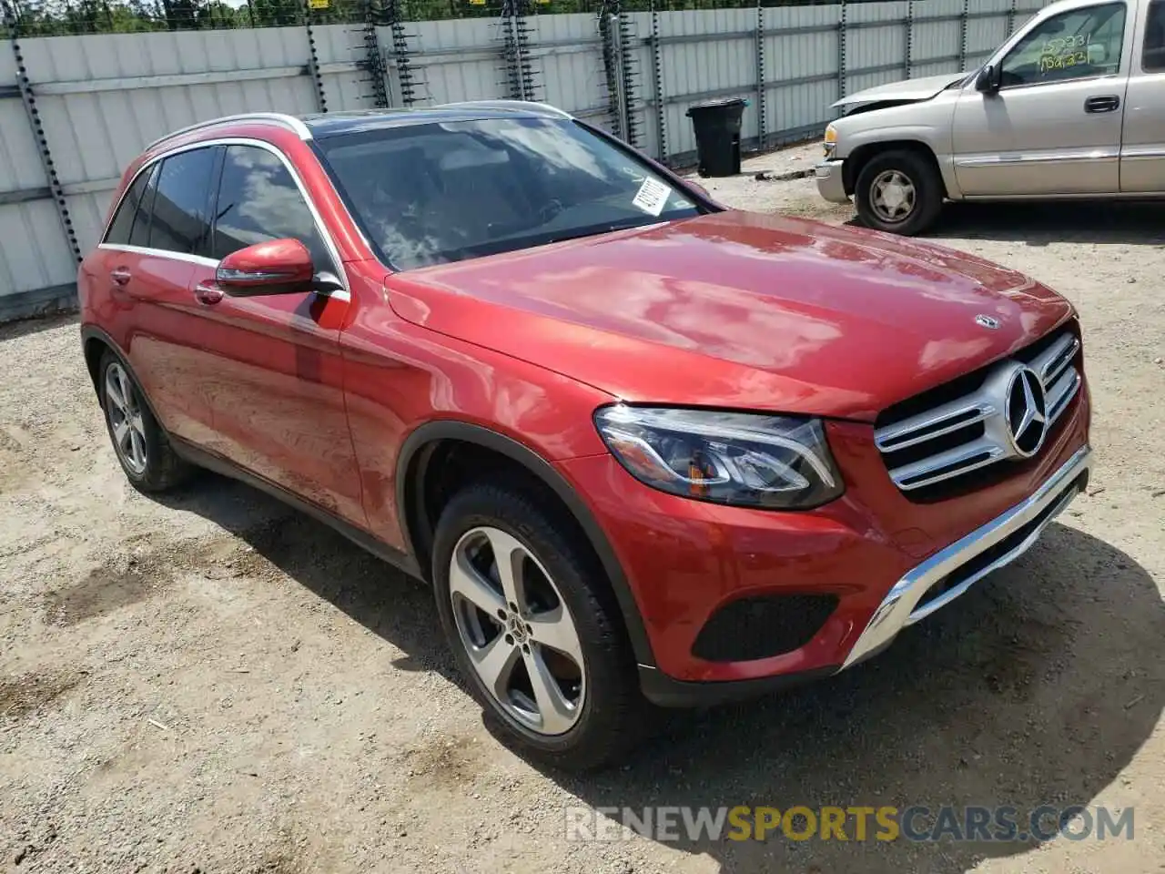 1 Photograph of a damaged car WDC0G4KBXKV155351 MERCEDES-BENZ GLC-CLASS 2019