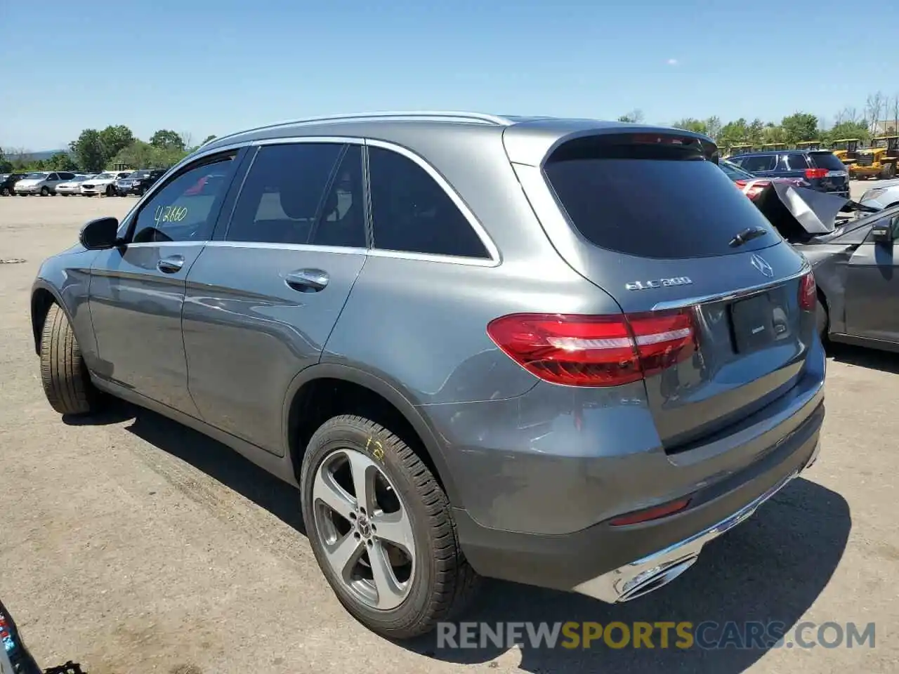 3 Photograph of a damaged car WDC0G4KBXKV163692 MERCEDES-BENZ GLC-CLASS 2019