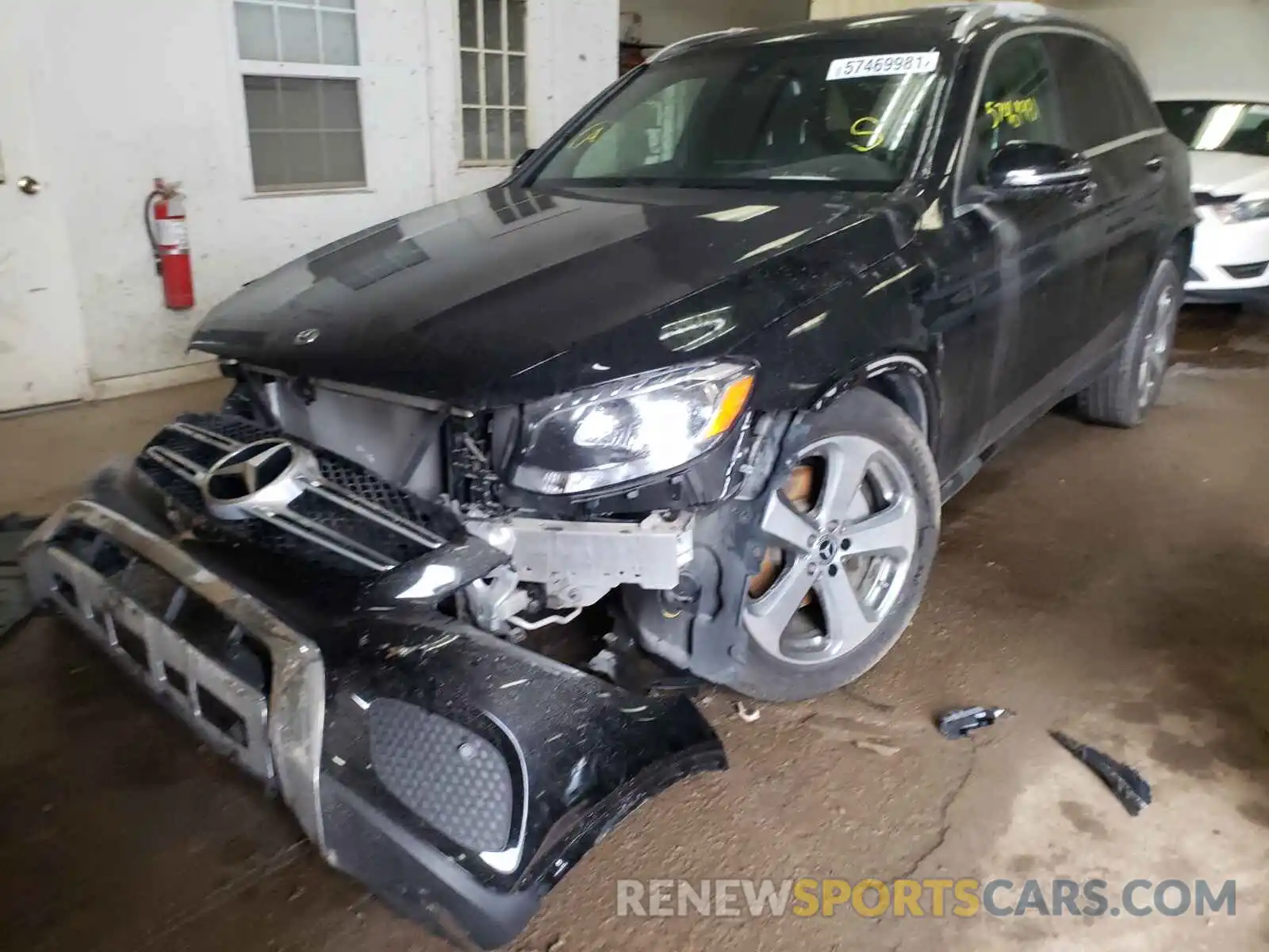 2 Photograph of a damaged car WDC0G4KBXKV172635 MERCEDES-BENZ GLC-CLASS 2019