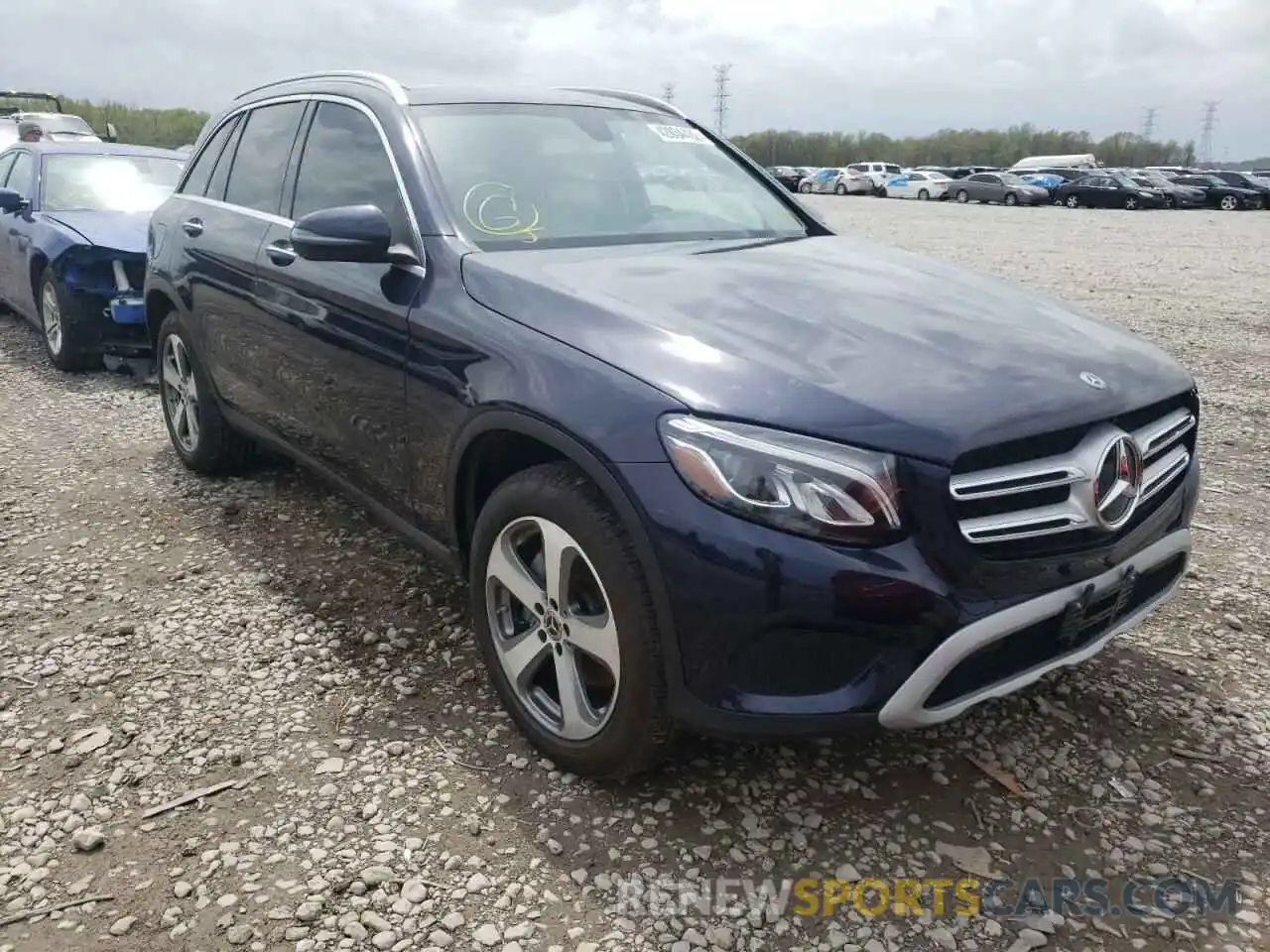 1 Photograph of a damaged car WDC0G4KBXKV175079 MERCEDES-BENZ GLC-CLASS 2019