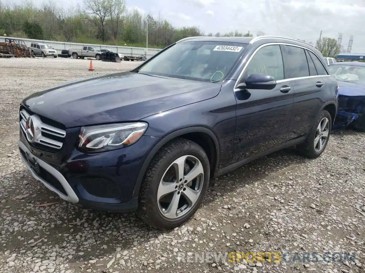 2 Photograph of a damaged car WDC0G4KBXKV175079 MERCEDES-BENZ GLC-CLASS 2019