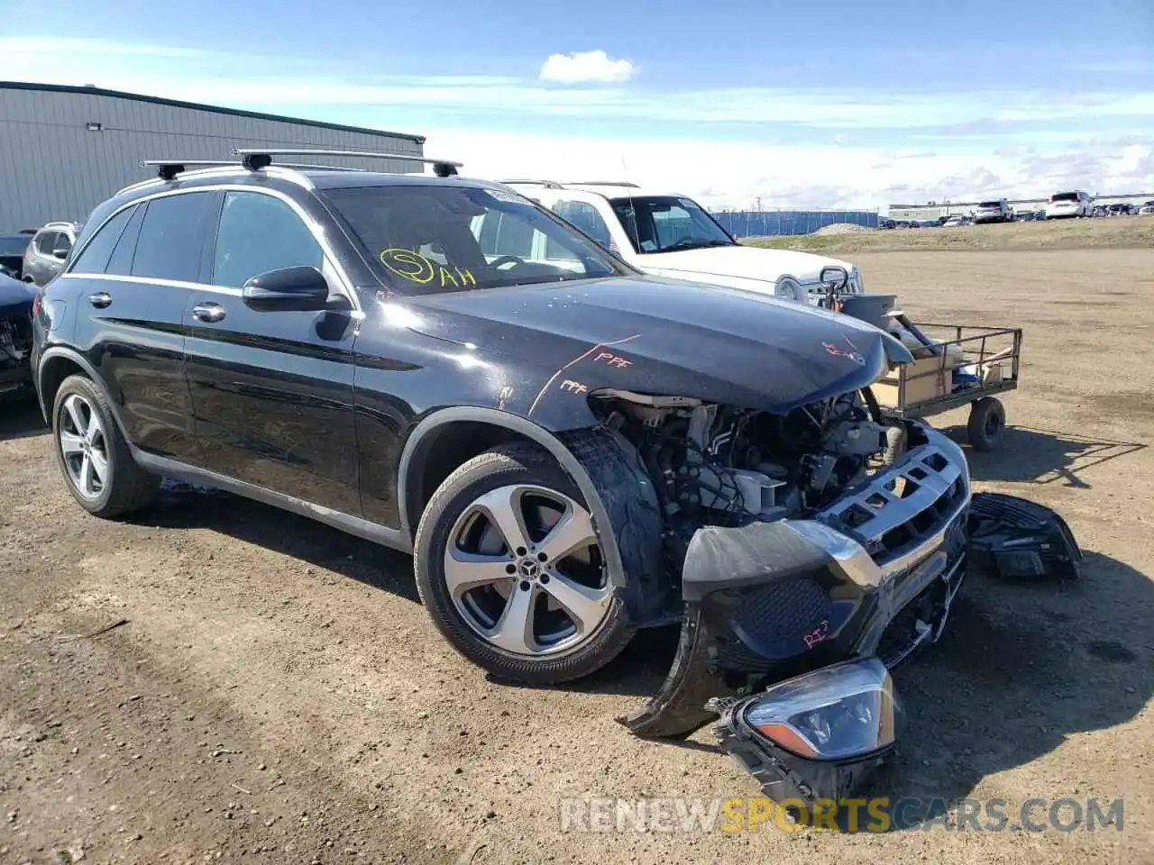 1 Photograph of a damaged car WDC0G4KBXKV175745 MERCEDES-BENZ GLC-CLASS 2019