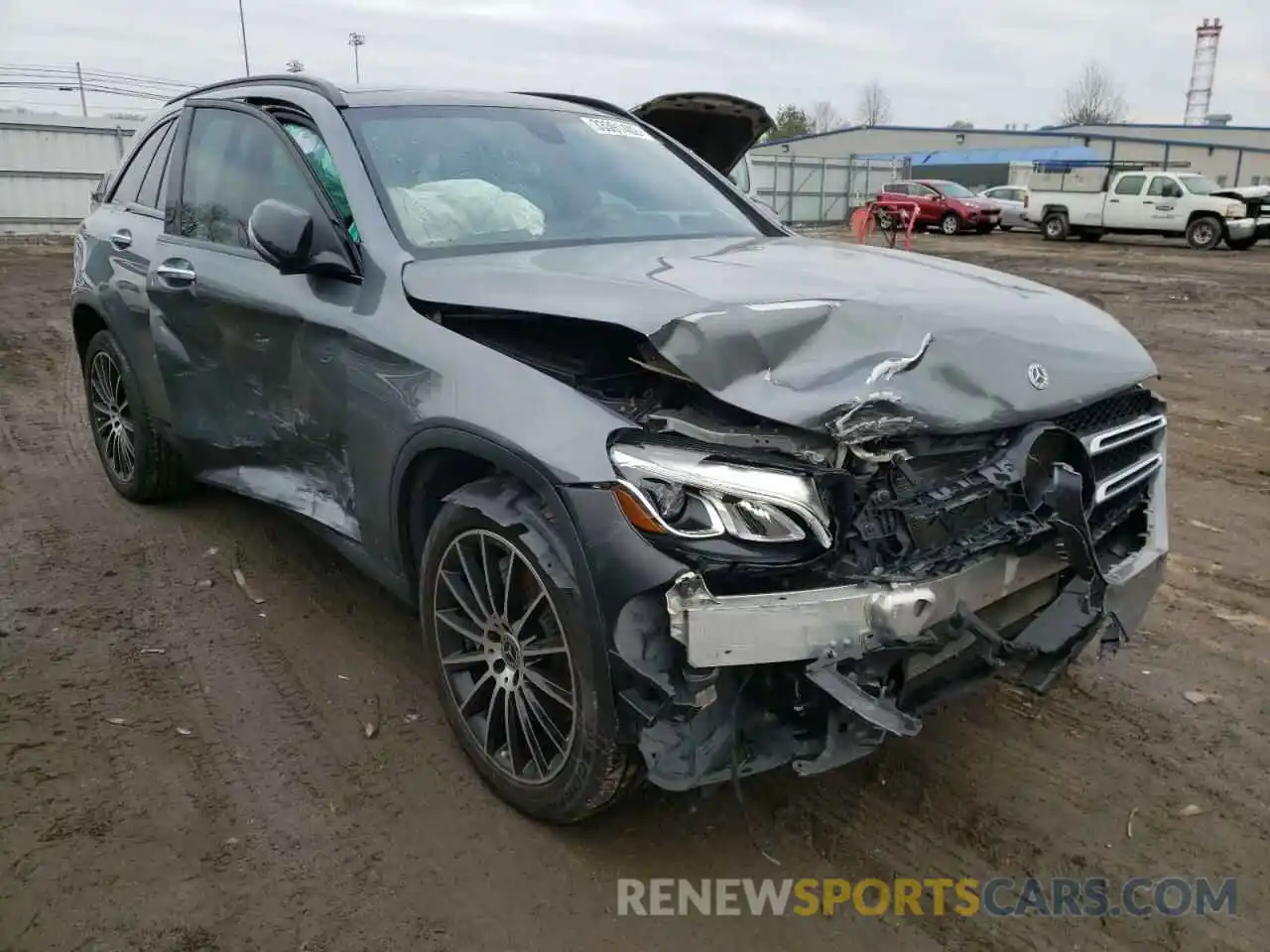 1 Photograph of a damaged car WDC0G4KBXKV183490 MERCEDES-BENZ GLC-CLASS 2019