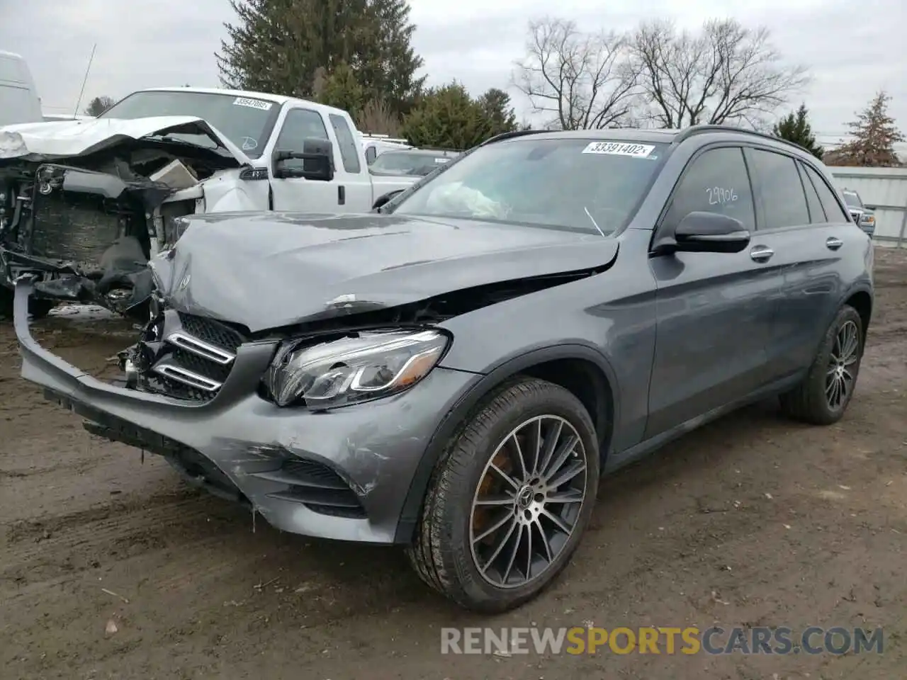 2 Photograph of a damaged car WDC0G4KBXKV183490 MERCEDES-BENZ GLC-CLASS 2019