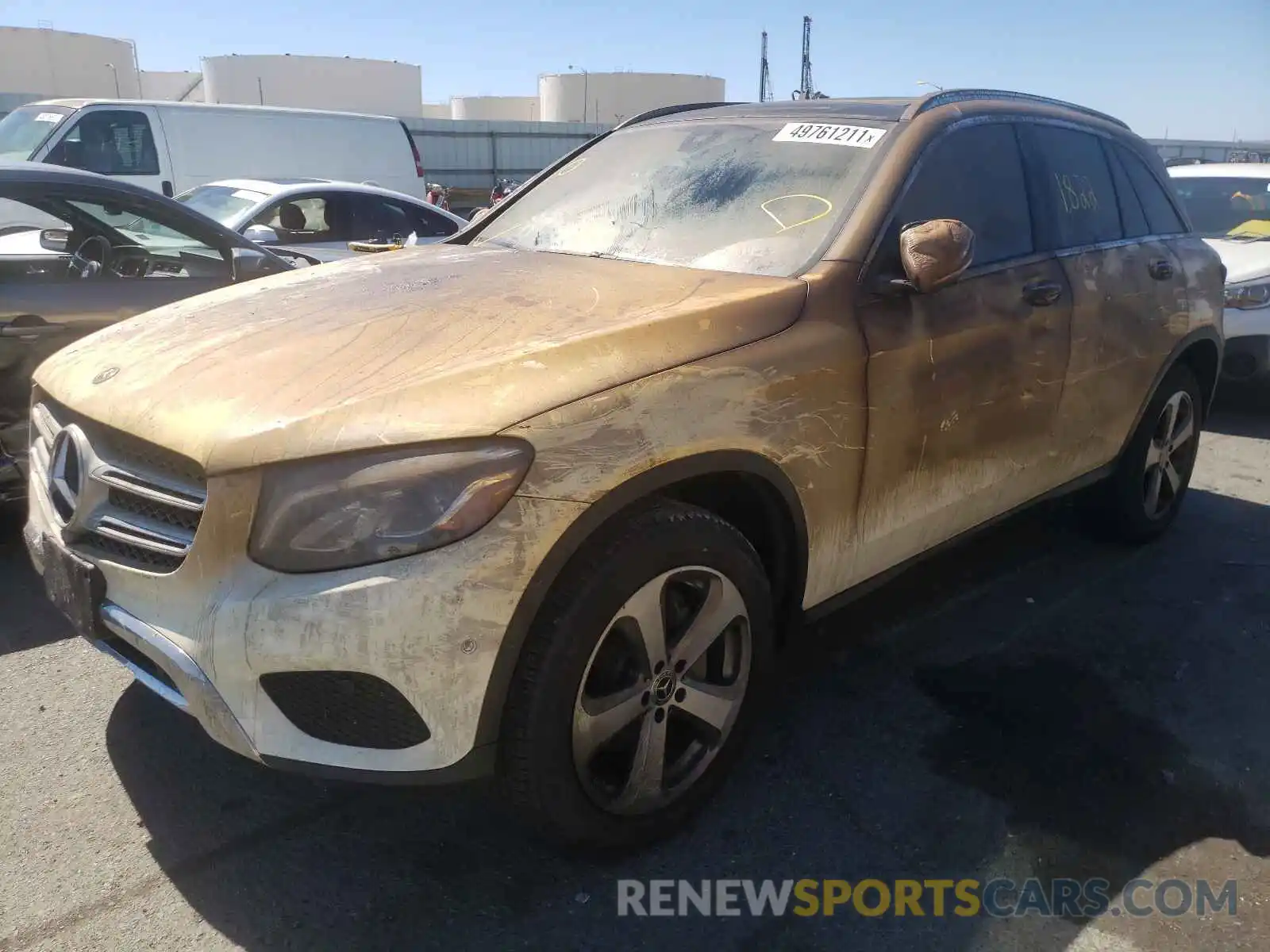 2 Photograph of a damaged car WDC0G4KBXKV192562 MERCEDES-BENZ GLC-CLASS 2019