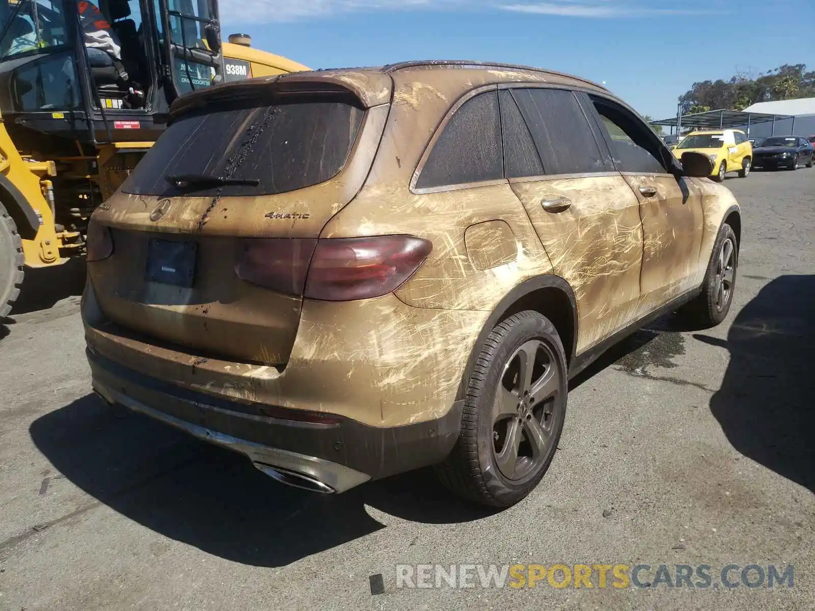 4 Фотография поврежденного автомобиля WDC0G4KBXKV192562 MERCEDES-BENZ GLC-CLASS 2019