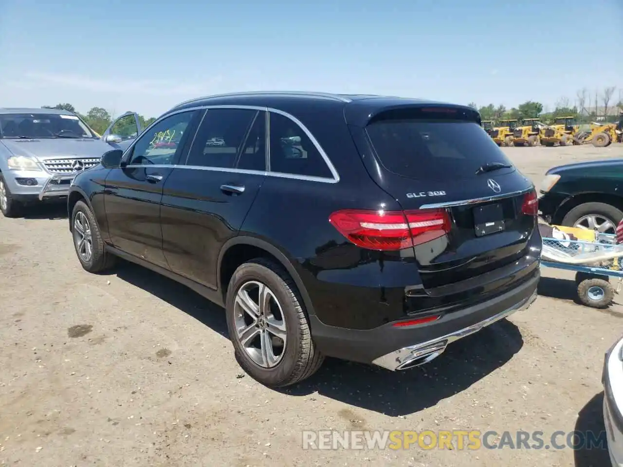 3 Photograph of a damaged car WDC0G4KBXKV196675 MERCEDES-BENZ GLC-CLASS 2019