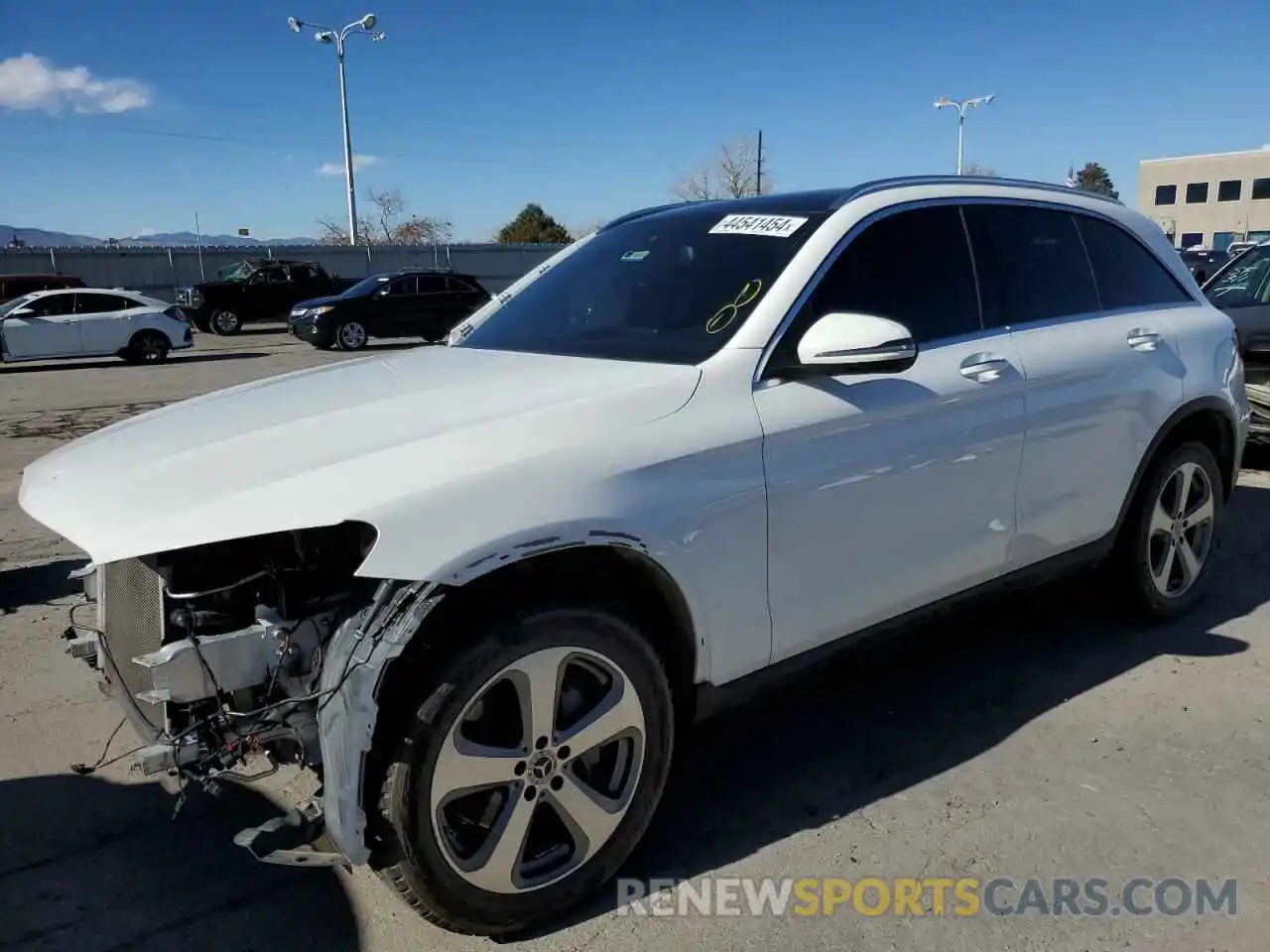 1 Photograph of a damaged car WDC0G4KBXKV197003 MERCEDES-BENZ GLC-CLASS 2019