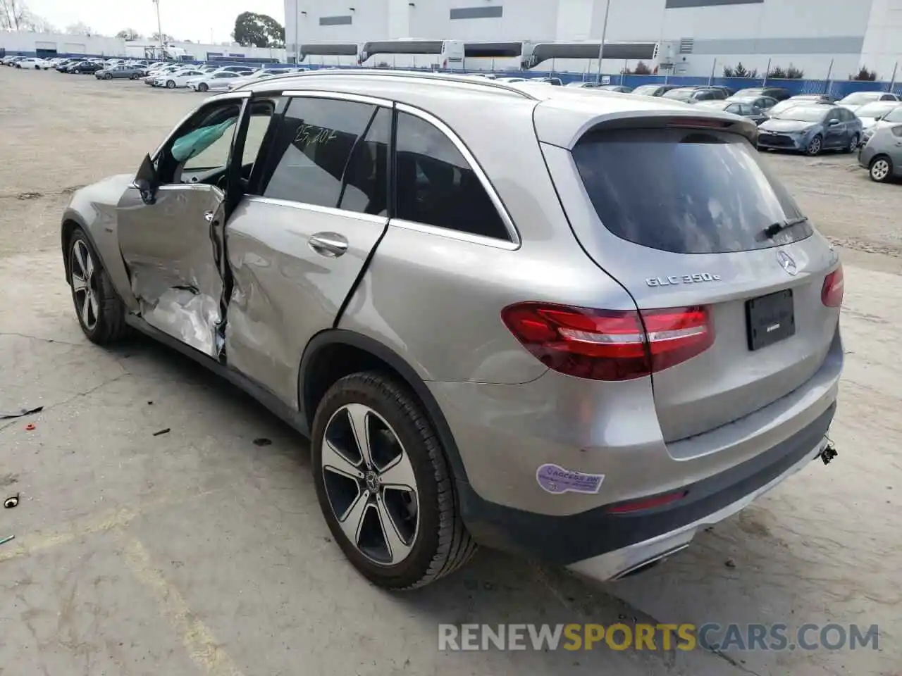 3 Photograph of a damaged car WDC0G5EB2KF519158 MERCEDES-BENZ GLC-CLASS 2019