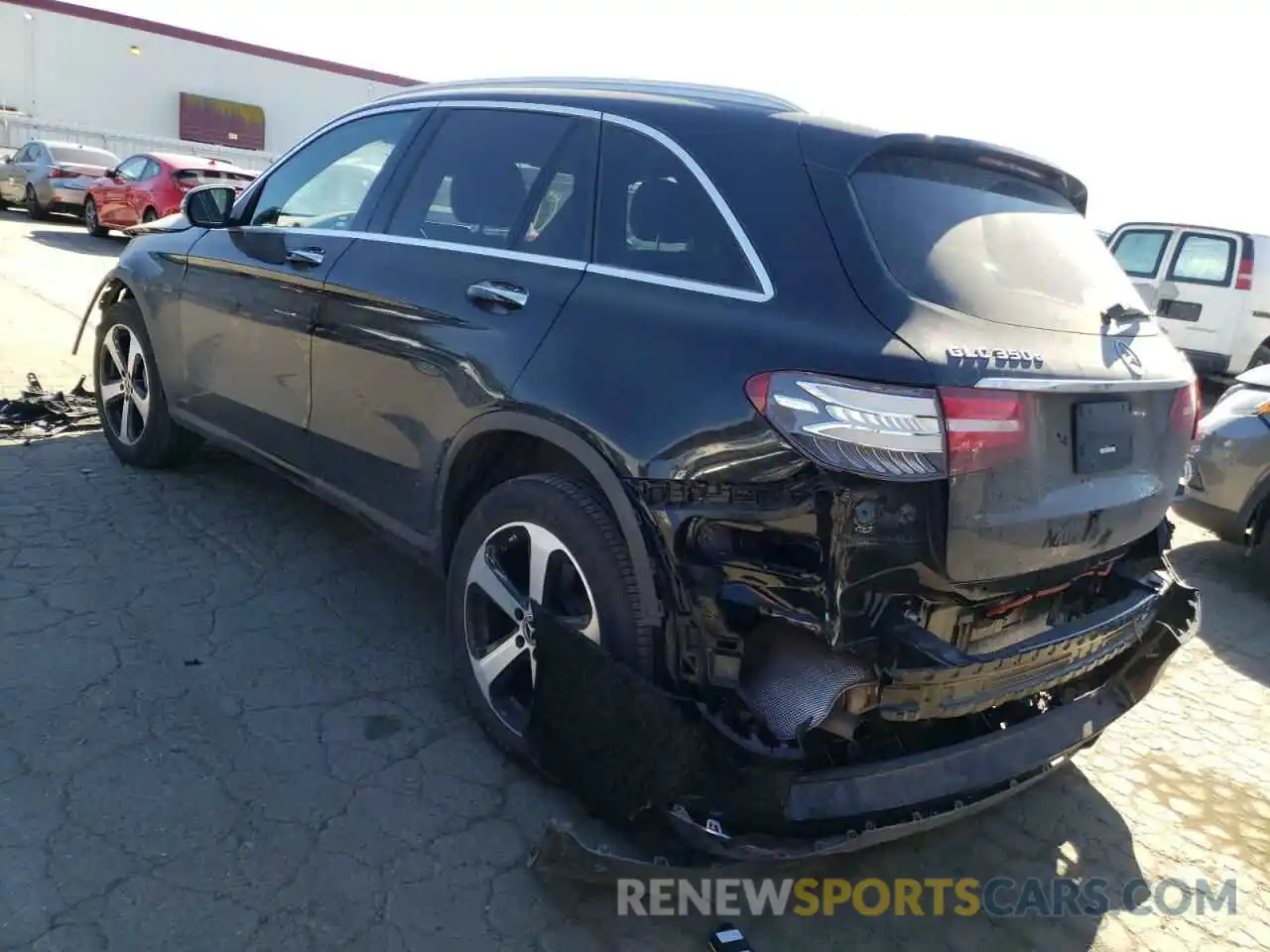 3 Photograph of a damaged car WDC0G5EB2KF565086 MERCEDES-BENZ GLC-CLASS 2019