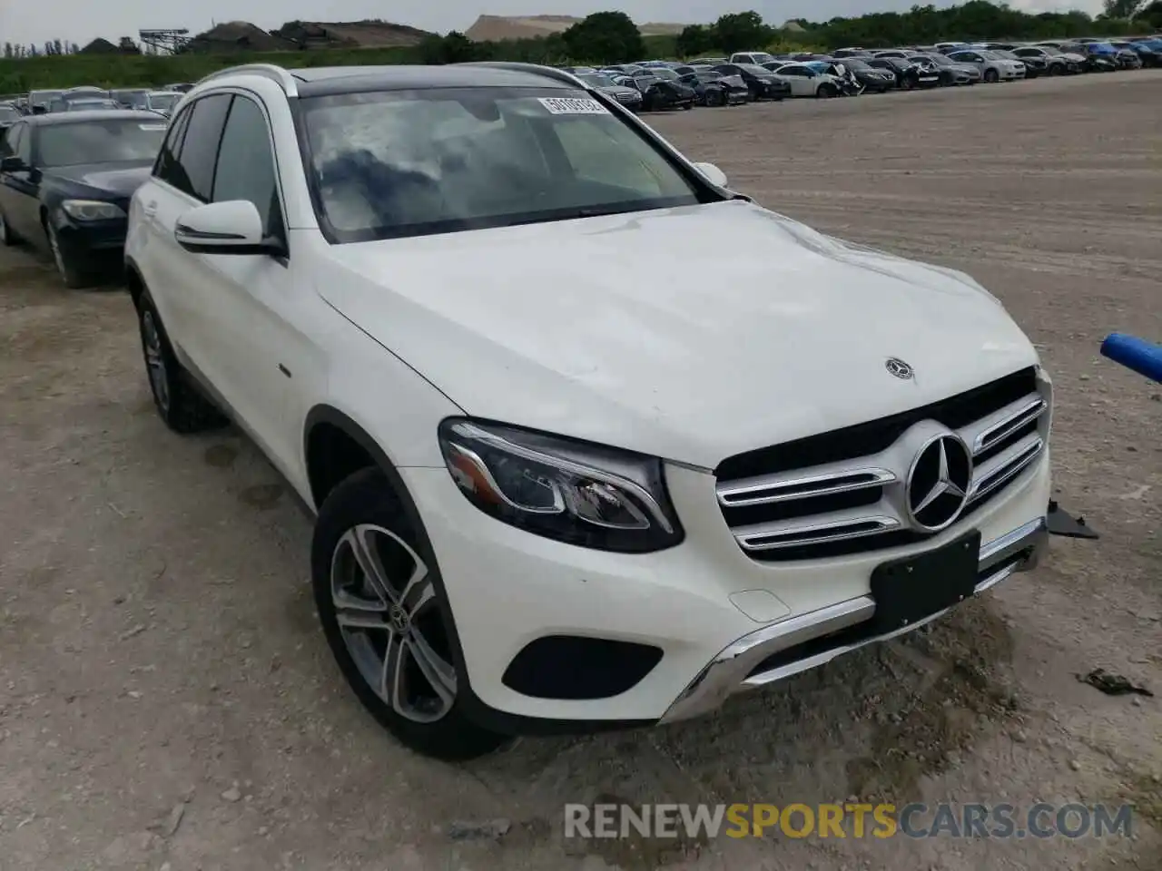 1 Photograph of a damaged car WDC0G5EB3KF612660 MERCEDES-BENZ GLC-CLASS 2019