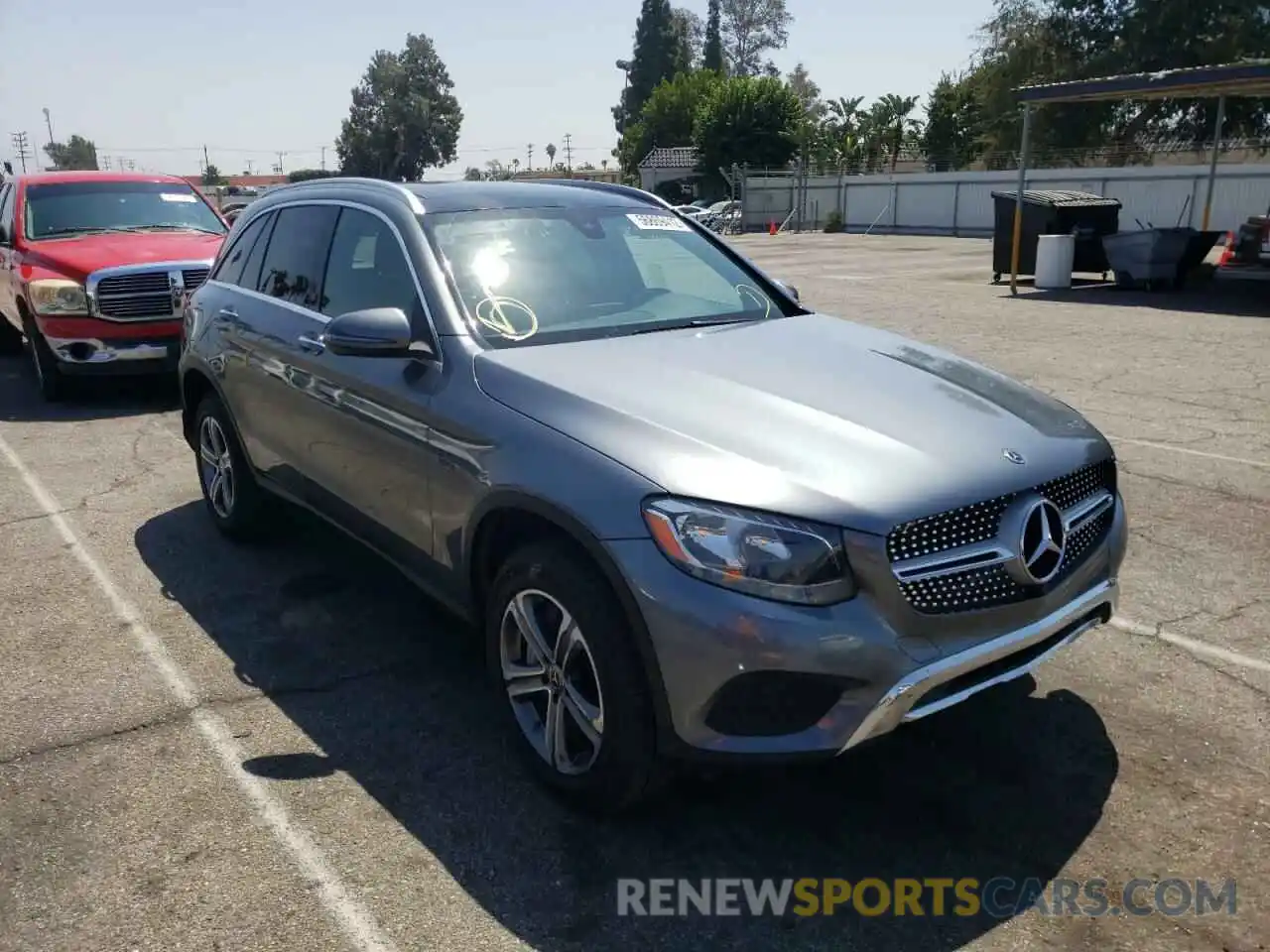 1 Photograph of a damaged car WDC0G5EB4KF571956 MERCEDES-BENZ GLC-CLASS 2019