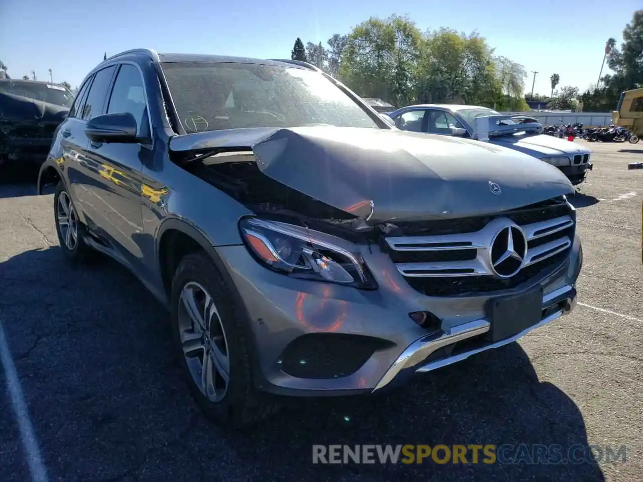 1 Photograph of a damaged car WDC0G5EB4KF619830 MERCEDES-BENZ GLC-CLASS 2019